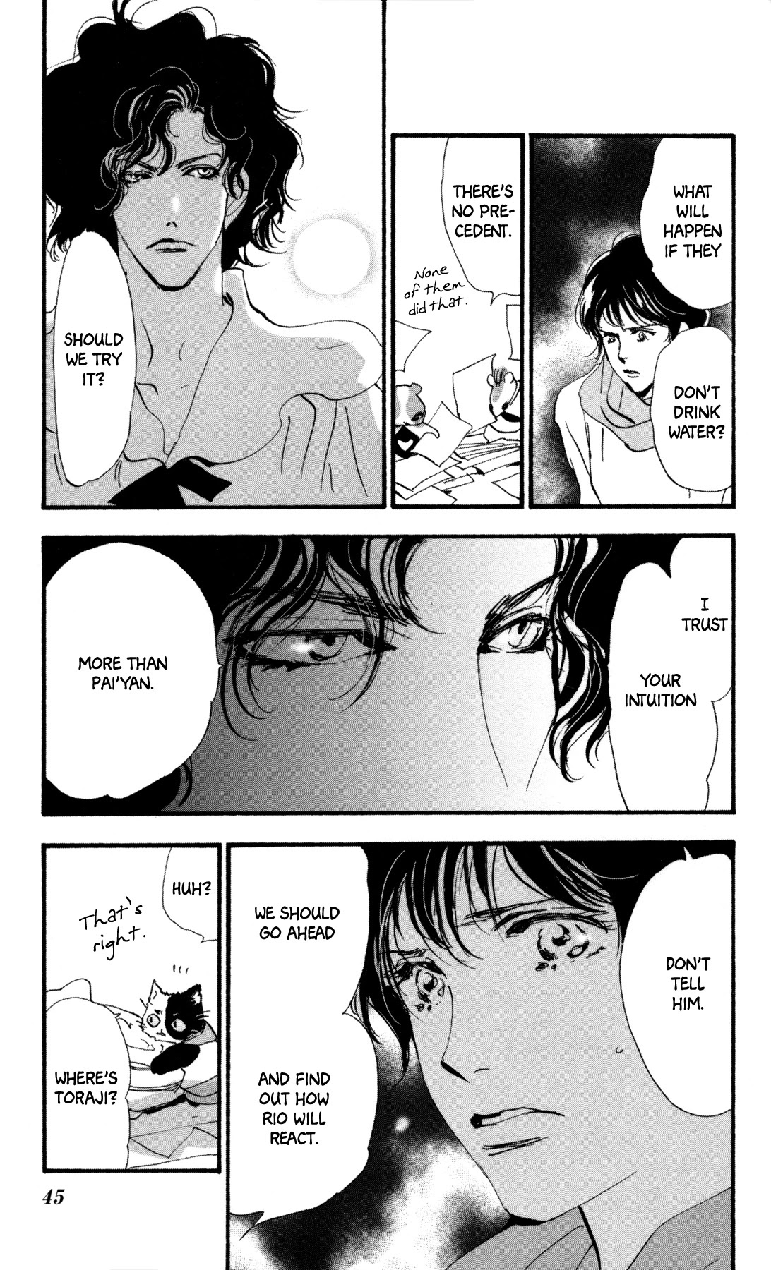 Neko Mix Genkitan Toraji Chapter 36 page 46 - Chapter 36: The Mother, Thirst, and Confession Tower