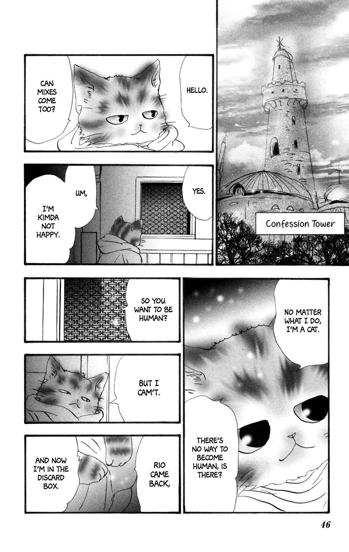 Neko Mix Genkitan Toraji Chapter 36 page 47 - Chapter 36: The Mother, Thirst, and Confession Tower
