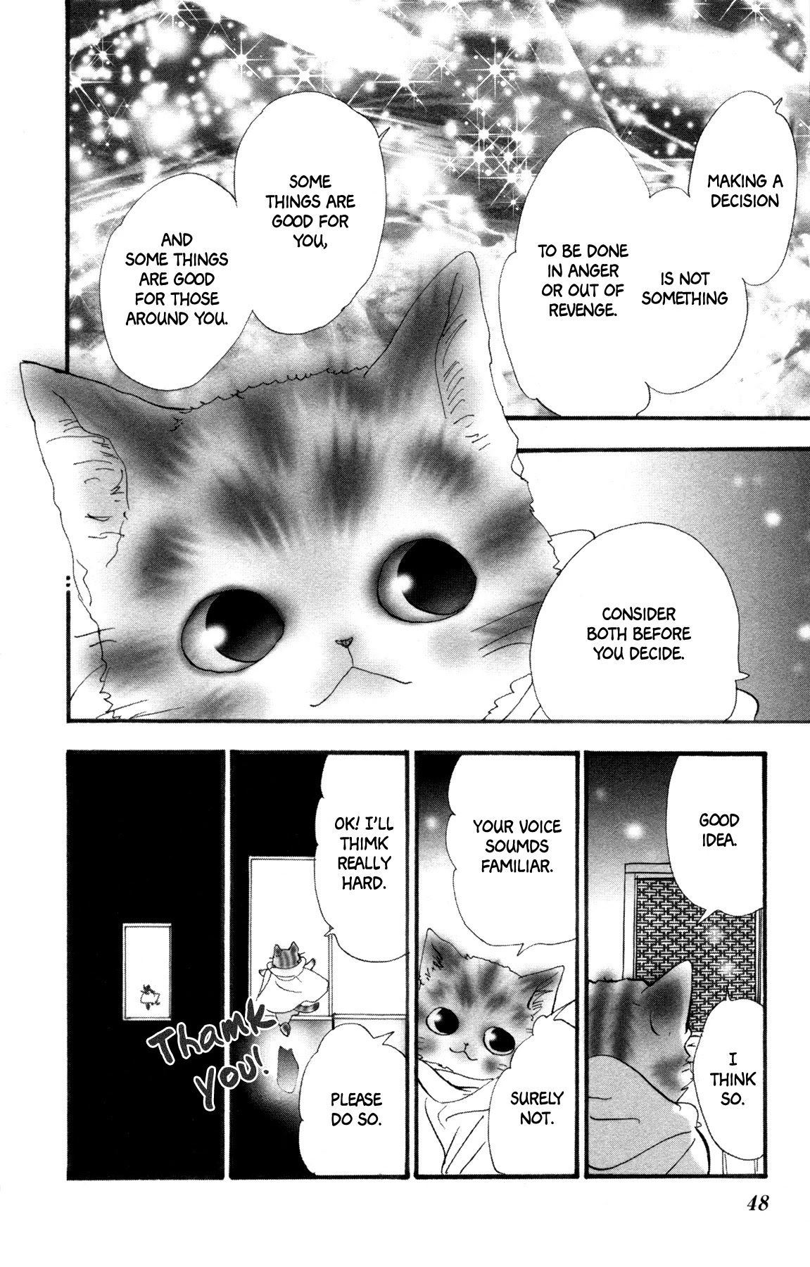 Neko Mix Genkitan Toraji Chapter 36 page 49 - Chapter 36: The Mother, Thirst, and Confession Tower