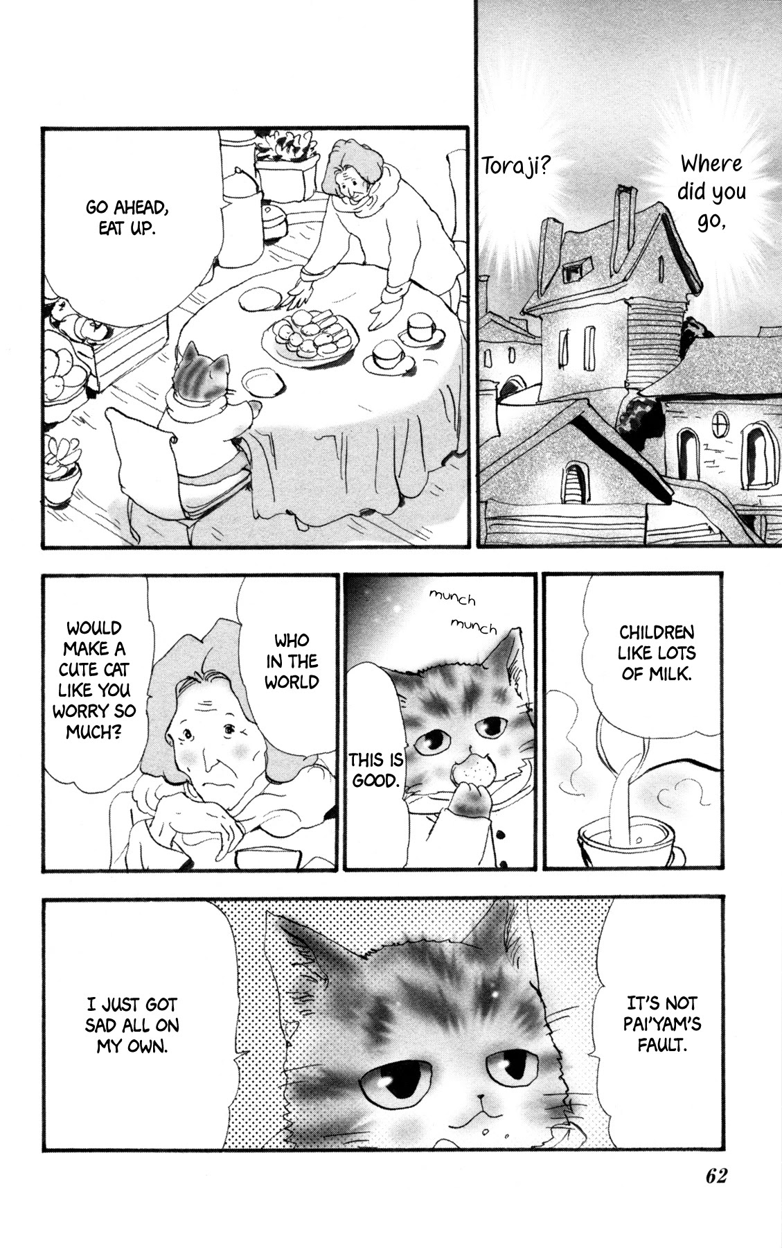 Neko Mix Genkitan Toraji Chapter 36 page 63 - Chapter 36: The Mother, Thirst, and Confession Tower