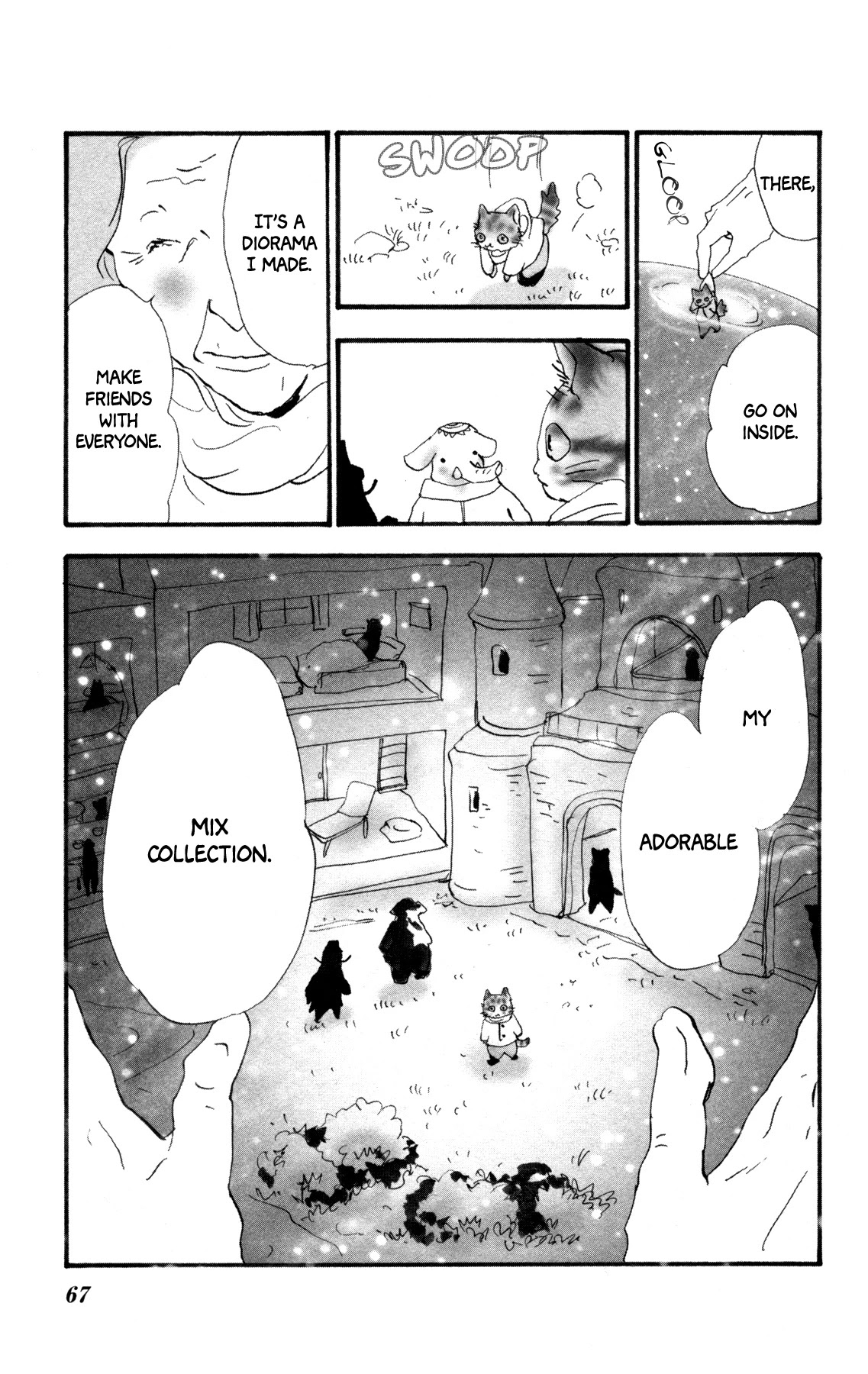 Neko Mix Genkitan Toraji Chapter 36 page 68 - Chapter 36: The Mother, Thirst, and Confession Tower