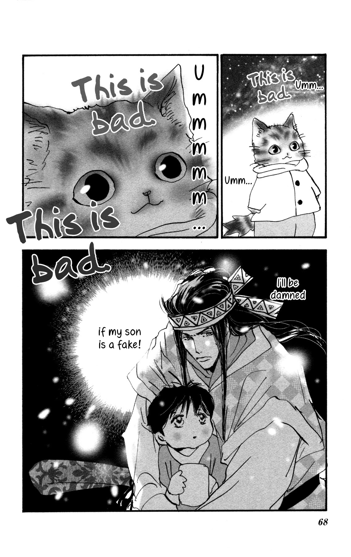 Neko Mix Genkitan Toraji Chapter 36 page 69 - Chapter 36: The Mother, Thirst, and Confession Tower