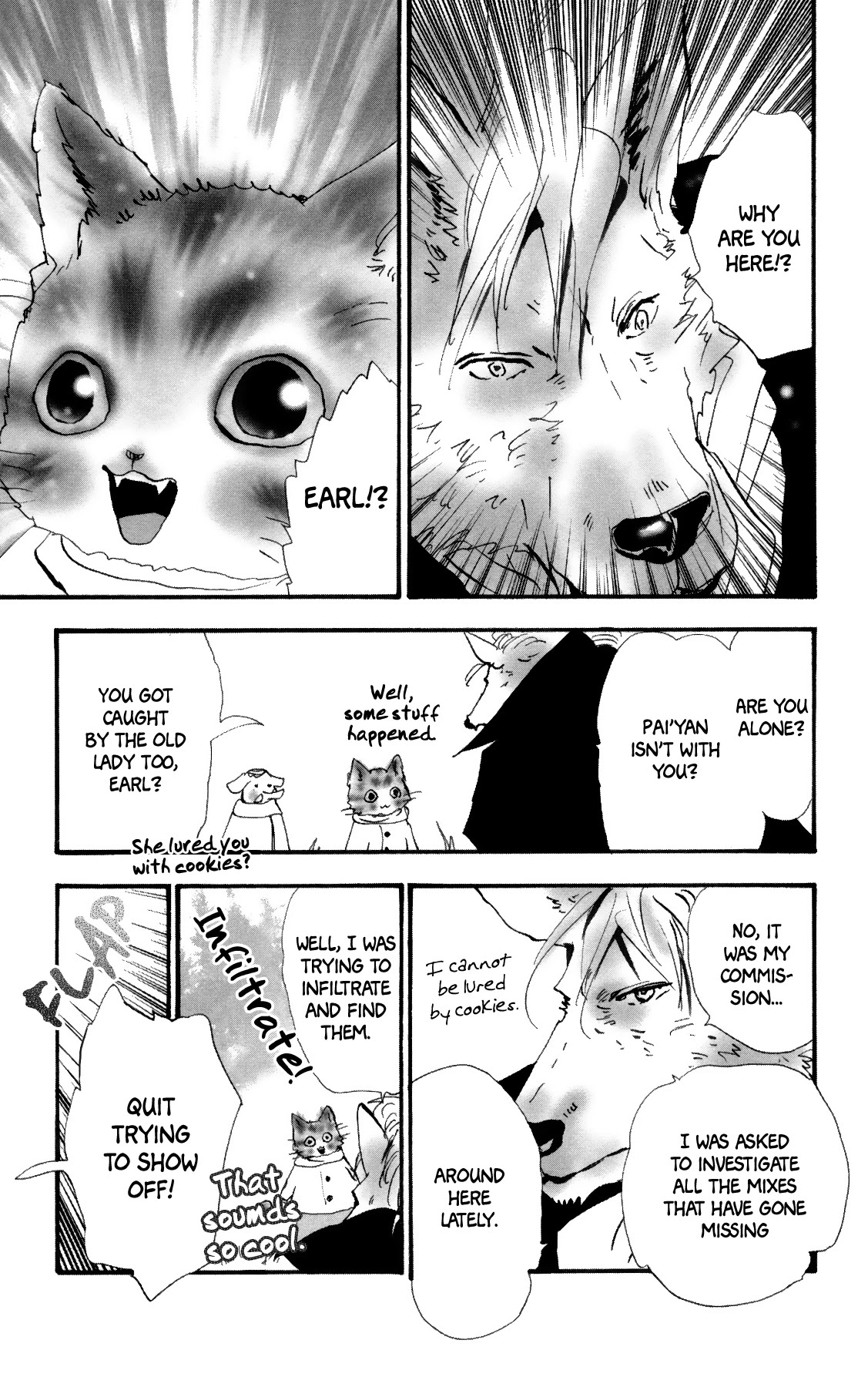 Neko Mix Genkitan Toraji Chapter 37 page 8 - Chapter 37: The Dummies, the Beauty, and the Mini Mixes