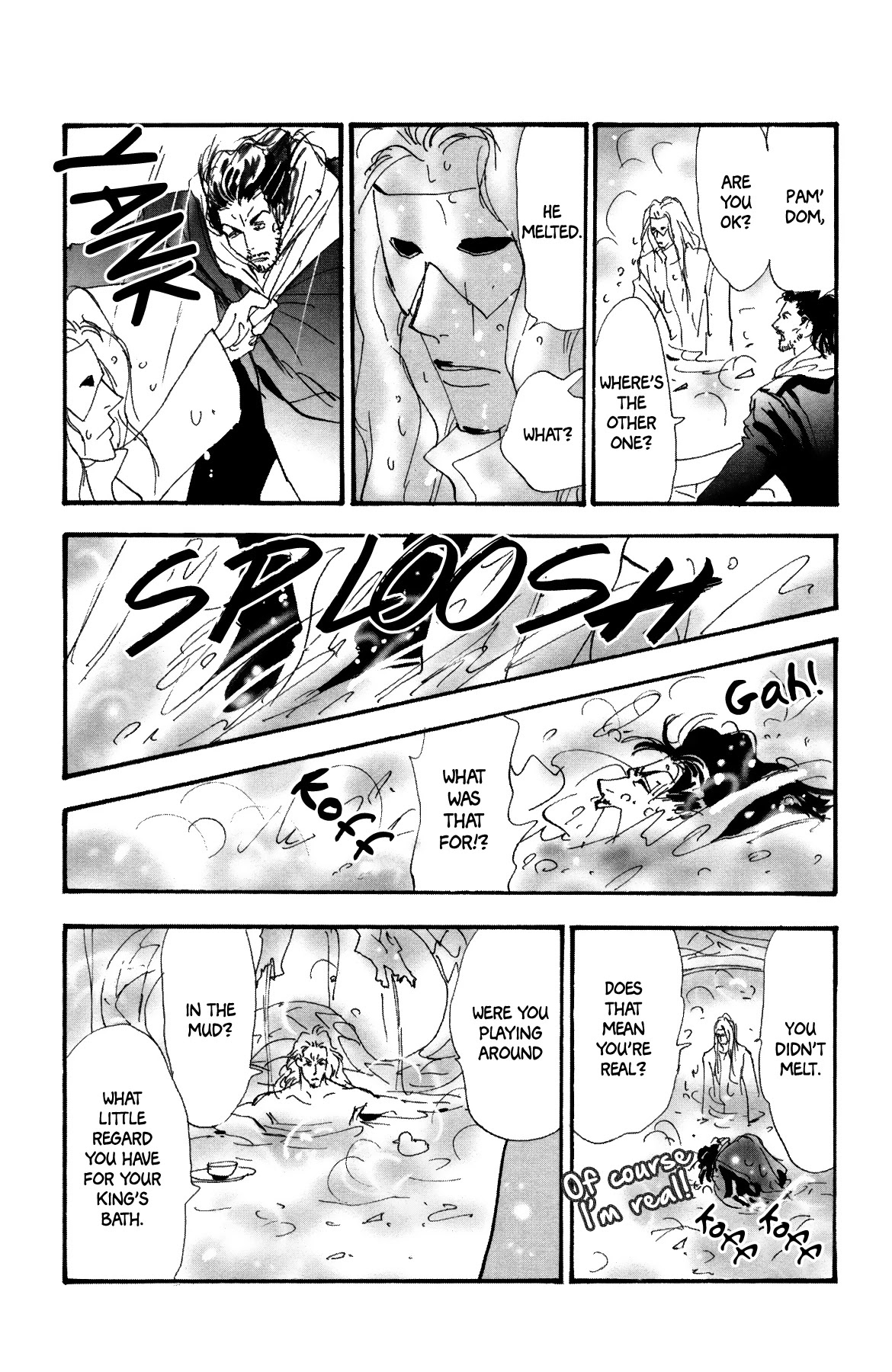 Neko Mix Genkitan Toraji Chapter 38 page 27 - Chapter 38: The Heroes, the Bath, and the Auction