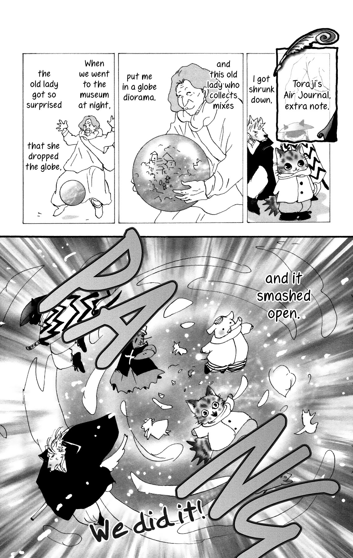 Neko Mix Genkitan Toraji Chapter 38 page 5 - Chapter 38: The Heroes, the Bath, and the Auction