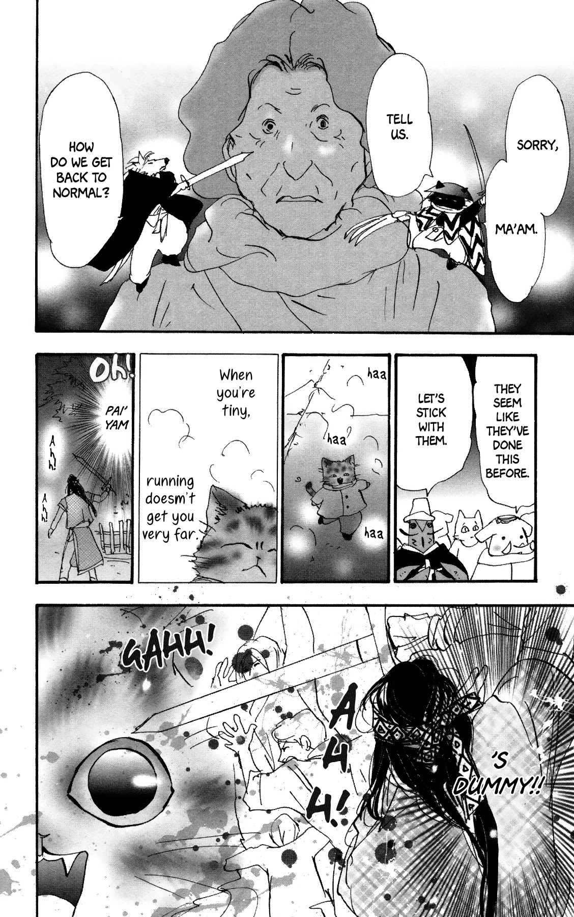 Neko Mix Genkitan Toraji Chapter 38 page 8 - Chapter 38: The Heroes, the Bath, and the Auction