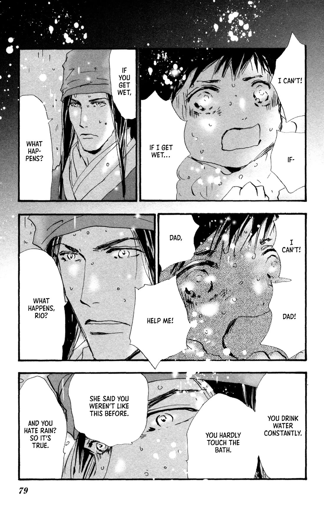 Neko Mix Genkitan Toraji Chapter 40 page 13 - Chapter 40: The Keyholes, Water, and Rio's Heart