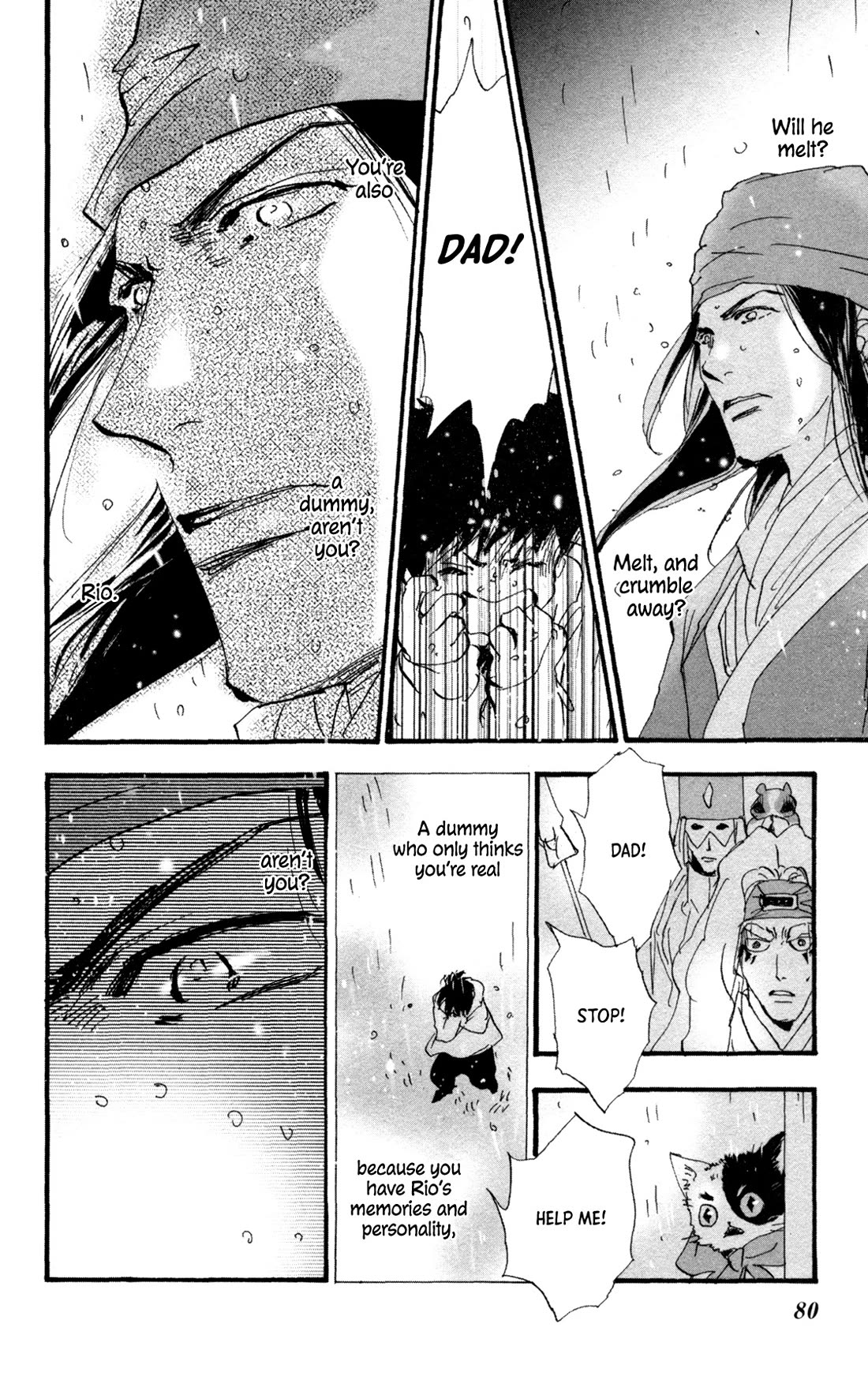 Neko Mix Genkitan Toraji Chapter 40 page 14 - Chapter 40: The Keyholes, Water, and Rio's Heart