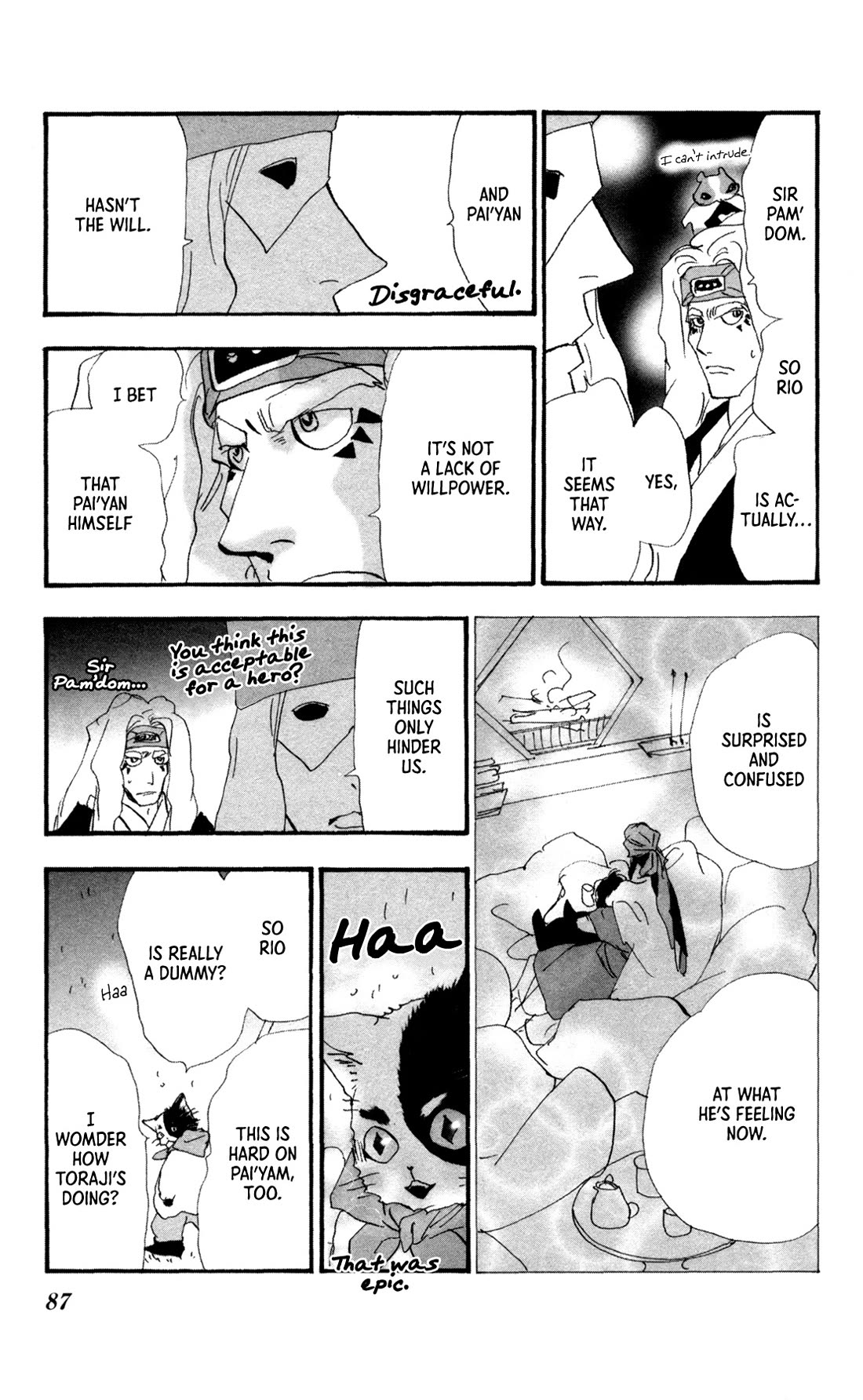 Neko Mix Genkitan Toraji Chapter 40 page 21 - Chapter 40: The Keyholes, Water, and Rio's Heart