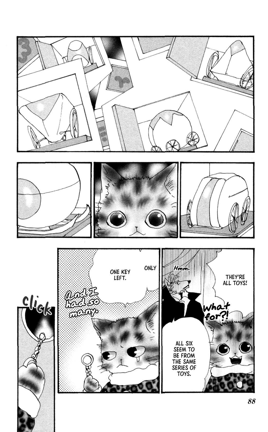 Neko Mix Genkitan Toraji Chapter 40 page 22 - Chapter 40: The Keyholes, Water, and Rio's Heart
