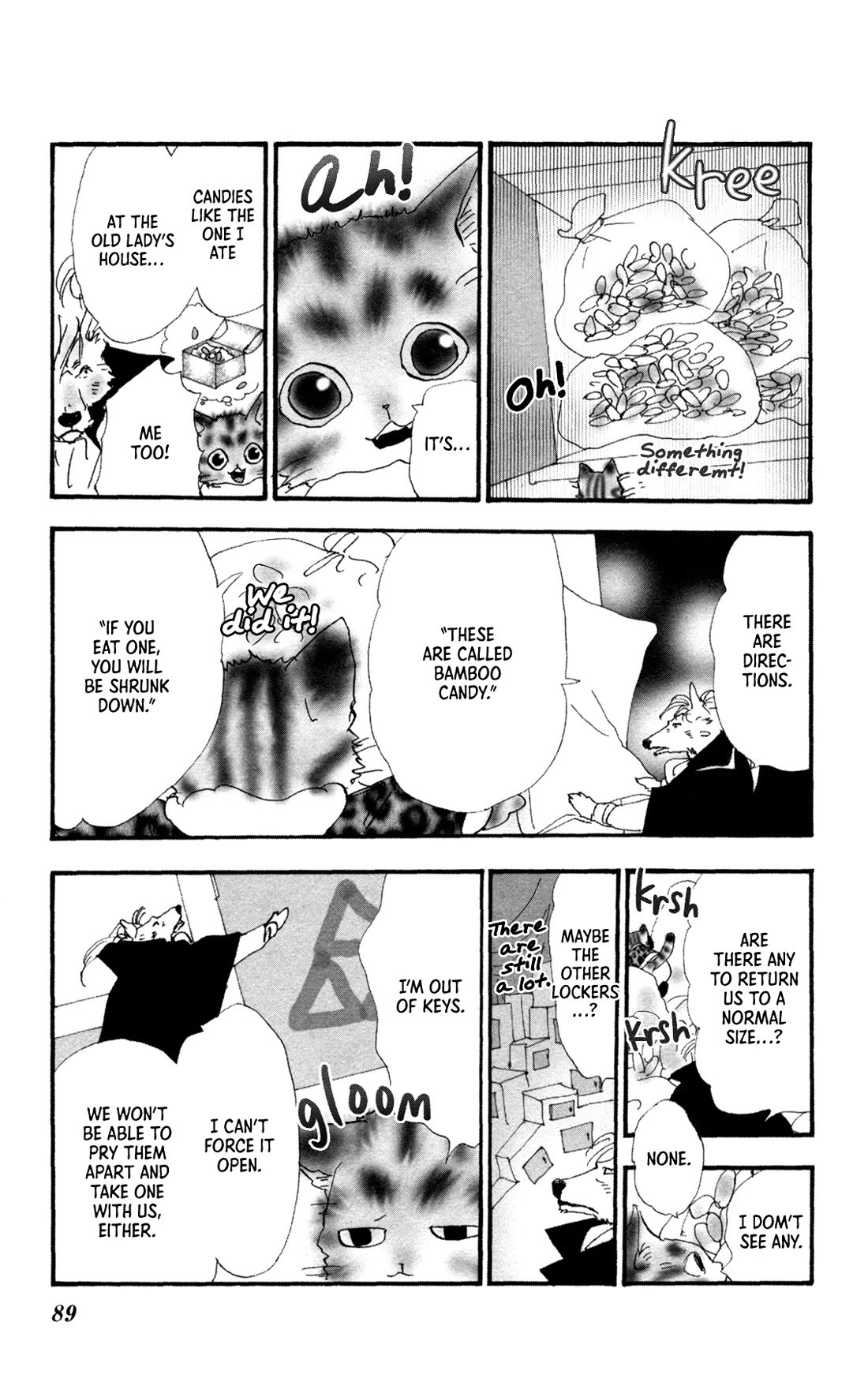 Neko Mix Genkitan Toraji Chapter 40 page 23 - Chapter 40: The Keyholes, Water, and Rio's Heart