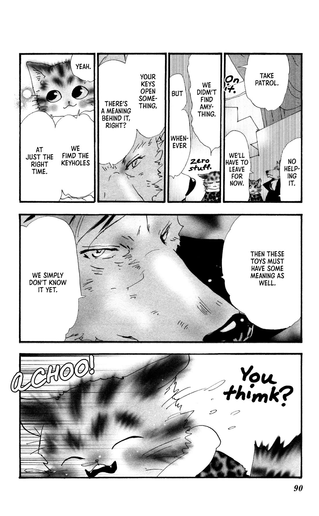 Neko Mix Genkitan Toraji Chapter 40 page 24 - Chapter 40: The Keyholes, Water, and Rio's Heart