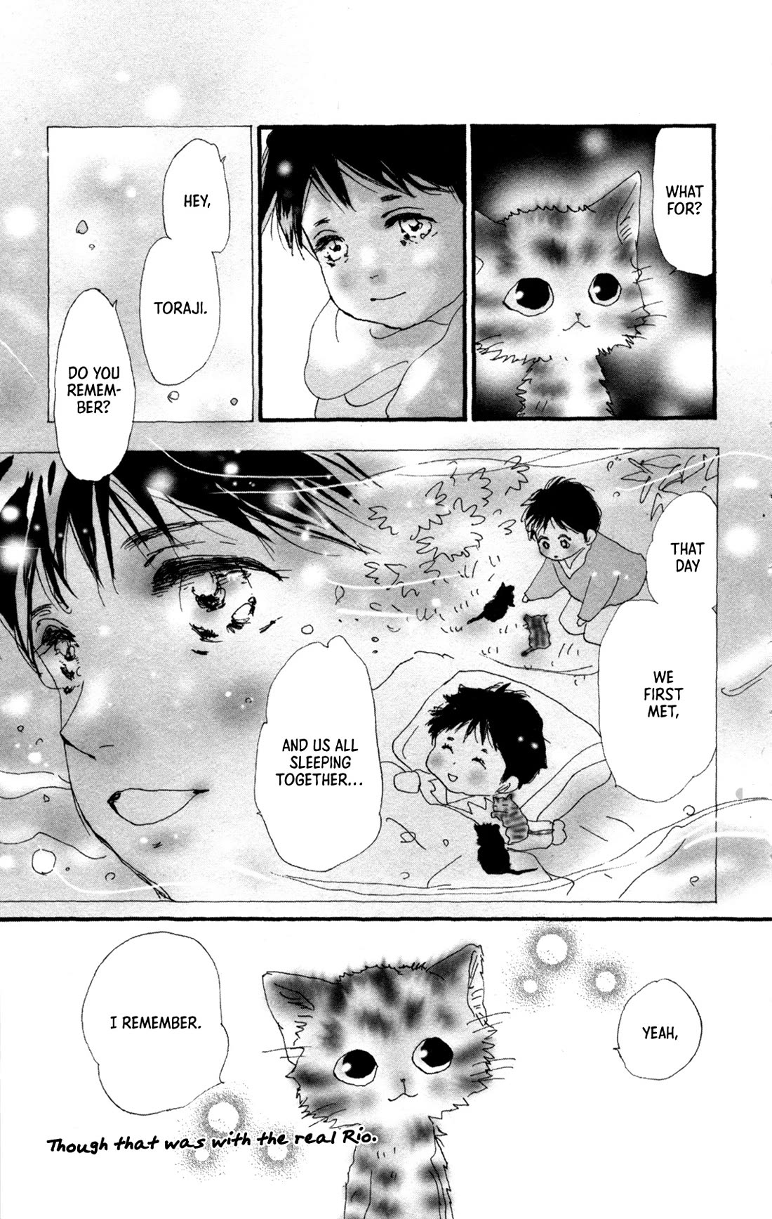 Neko Mix Genkitan Toraji Chapter 40 page 27 - Chapter 40: The Keyholes, Water, and Rio's Heart