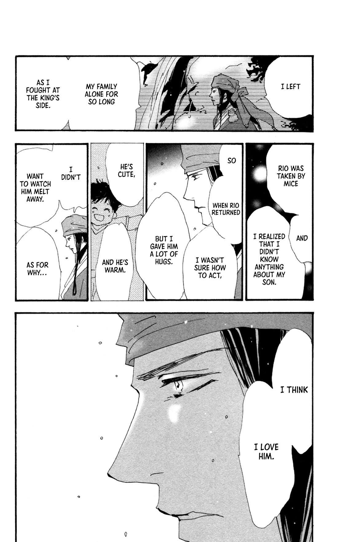 Neko Mix Genkitan Toraji Chapter 40 page 30 - Chapter 40: The Keyholes, Water, and Rio's Heart