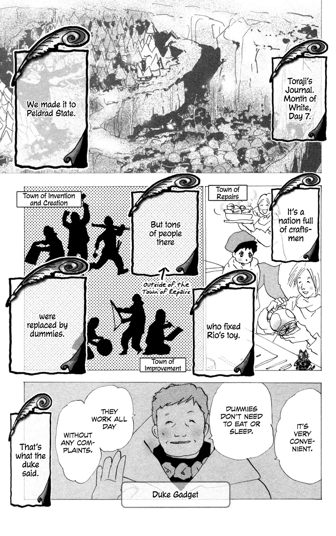 Neko Mix Genkitan Toraji Chapter 40 page 4 - Chapter 40: The Keyholes, Water, and Rio's Heart