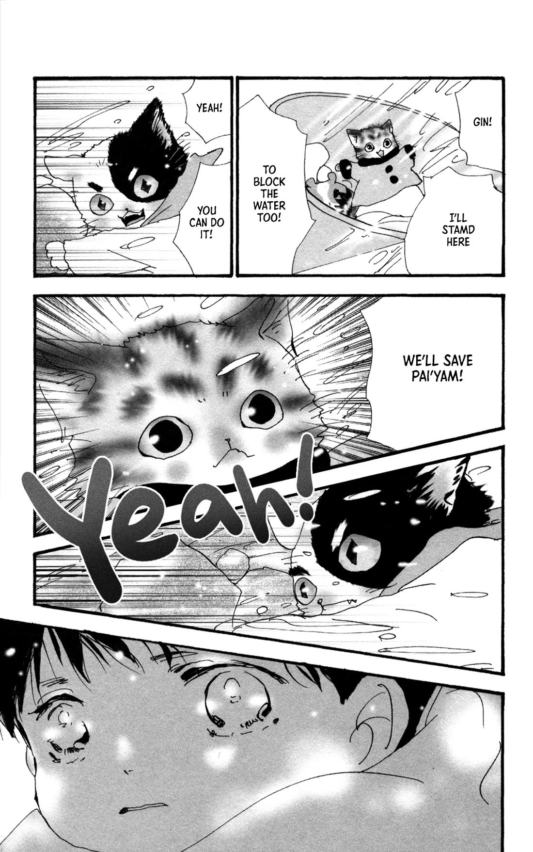 Neko Mix Genkitan Toraji Chapter 40 page 45 - Chapter 40: The Keyholes, Water, and Rio's Heart
