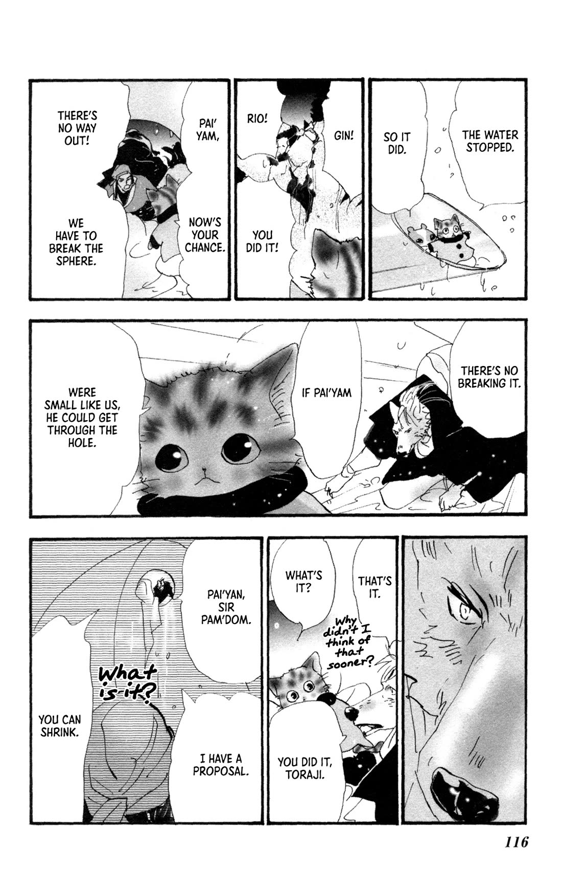 Neko Mix Genkitan Toraji Chapter 40 page 50 - Chapter 40: The Keyholes, Water, and Rio's Heart