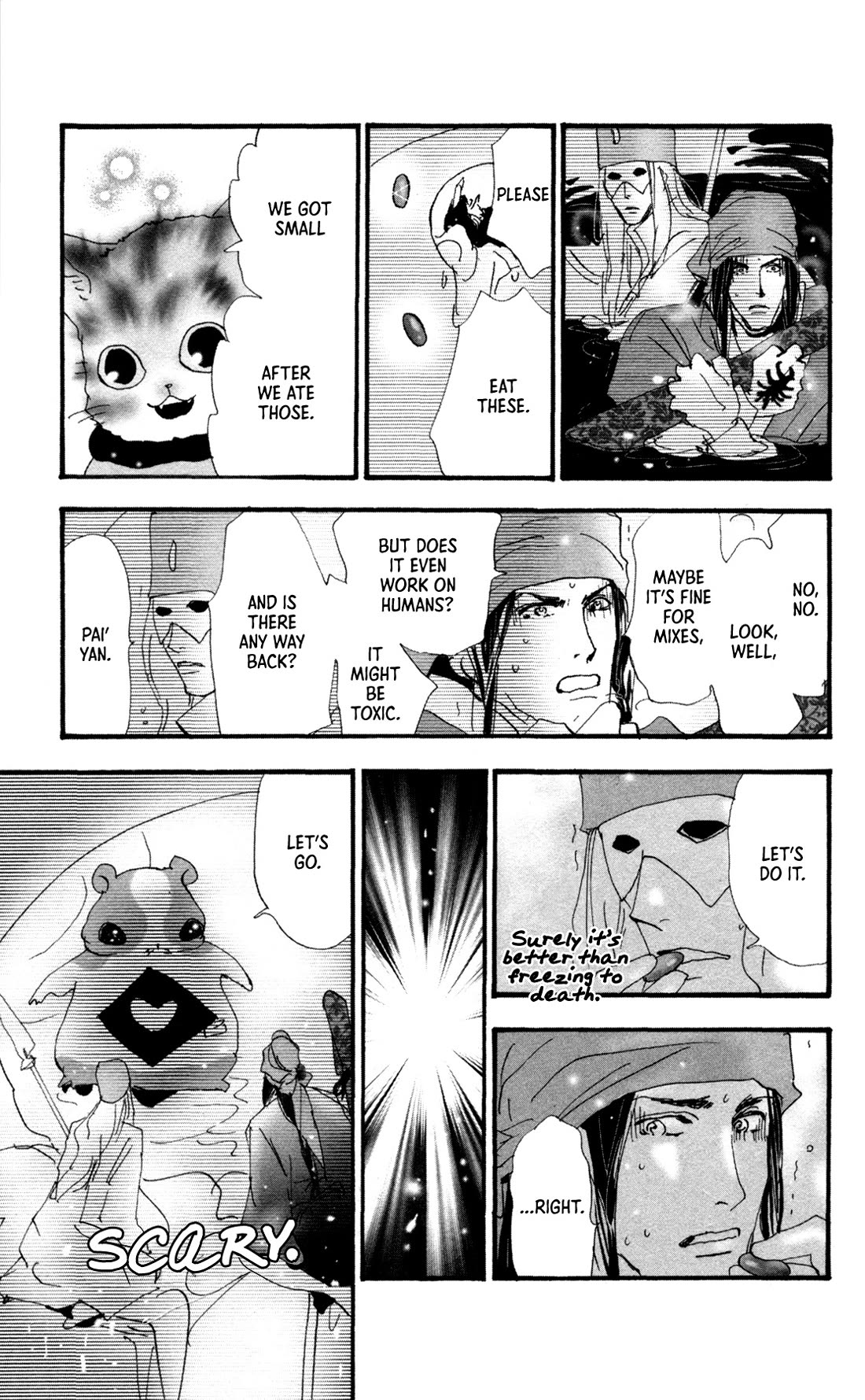 Neko Mix Genkitan Toraji Chapter 40 page 51 - Chapter 40: The Keyholes, Water, and Rio's Heart
