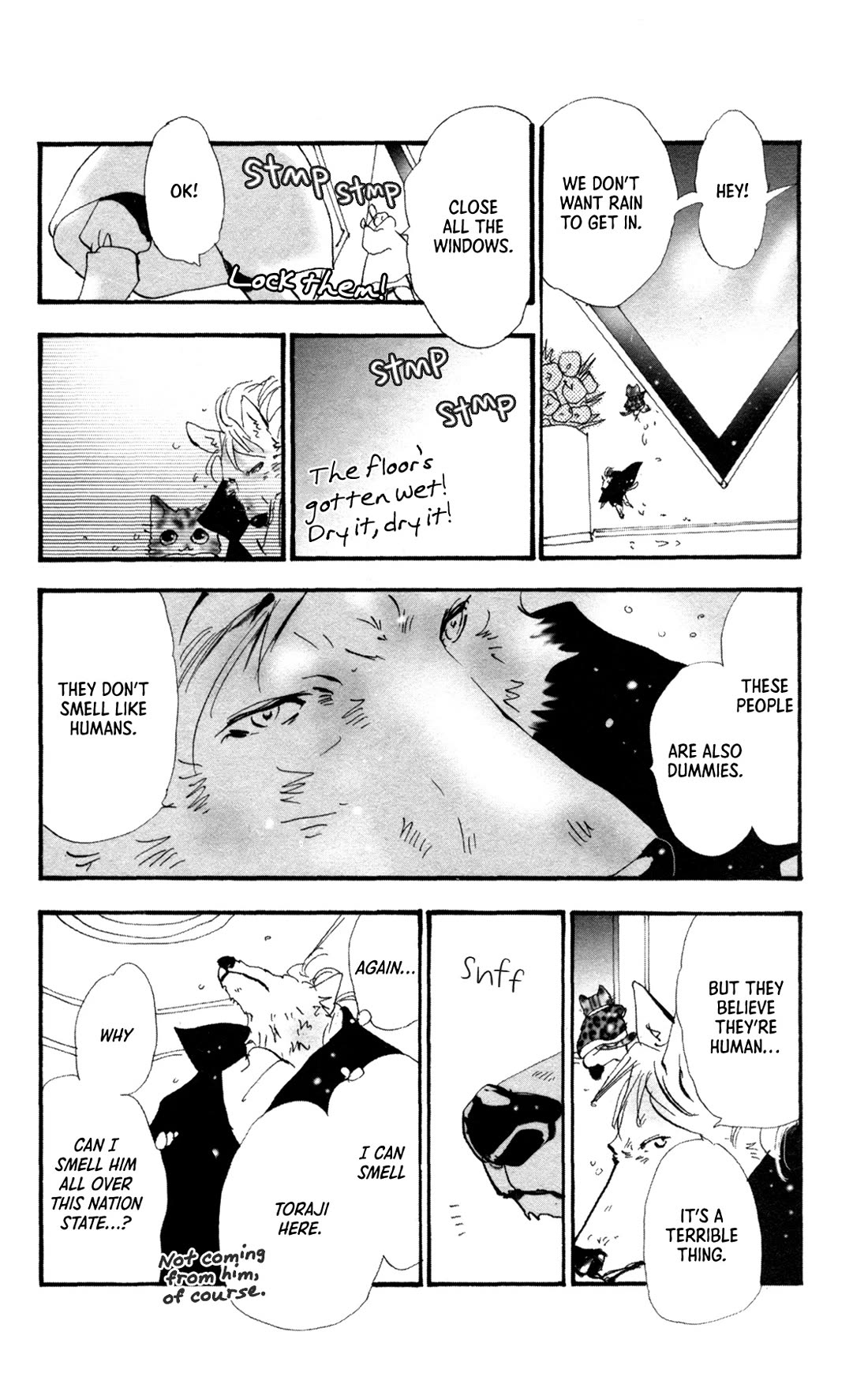 Neko Mix Genkitan Toraji Chapter 40 page 7 - Chapter 40: The Keyholes, Water, and Rio's Heart