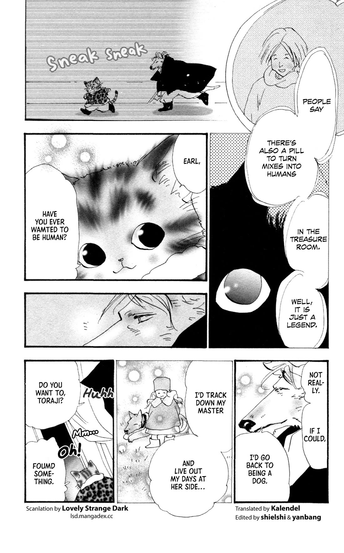 Neko Mix Genkitan Toraji Chapter 40 page 8 - Chapter 40: The Keyholes, Water, and Rio's Heart