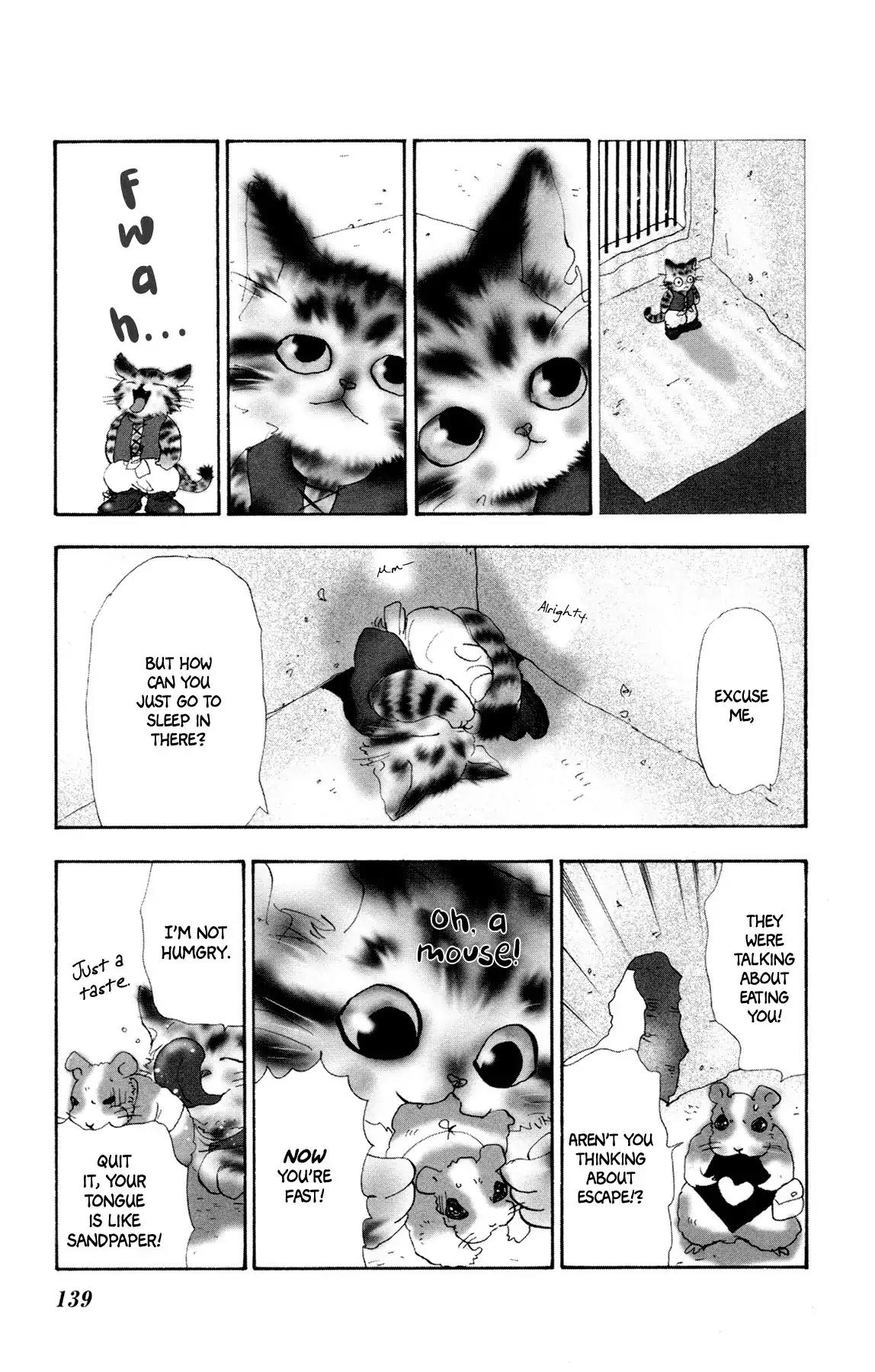 Neko Mix Genkitan Toraji Chapter 8 page 14 - Chapter 8: The Island, The Sisters, and The Hex Mouse
