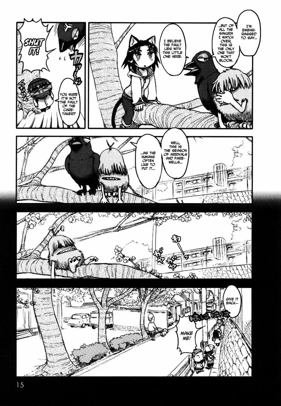 Neko Musume Michikusa Nikki Chapter 1 page 18 - Chapter 1 : Idling under the mysterious sakura tree