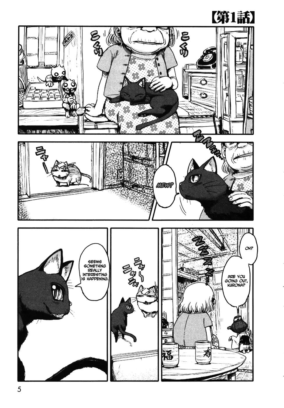 Neko Musume Michikusa Nikki Chapter 1 page 8 - Chapter 1 : Idling under the mysterious sakura tree