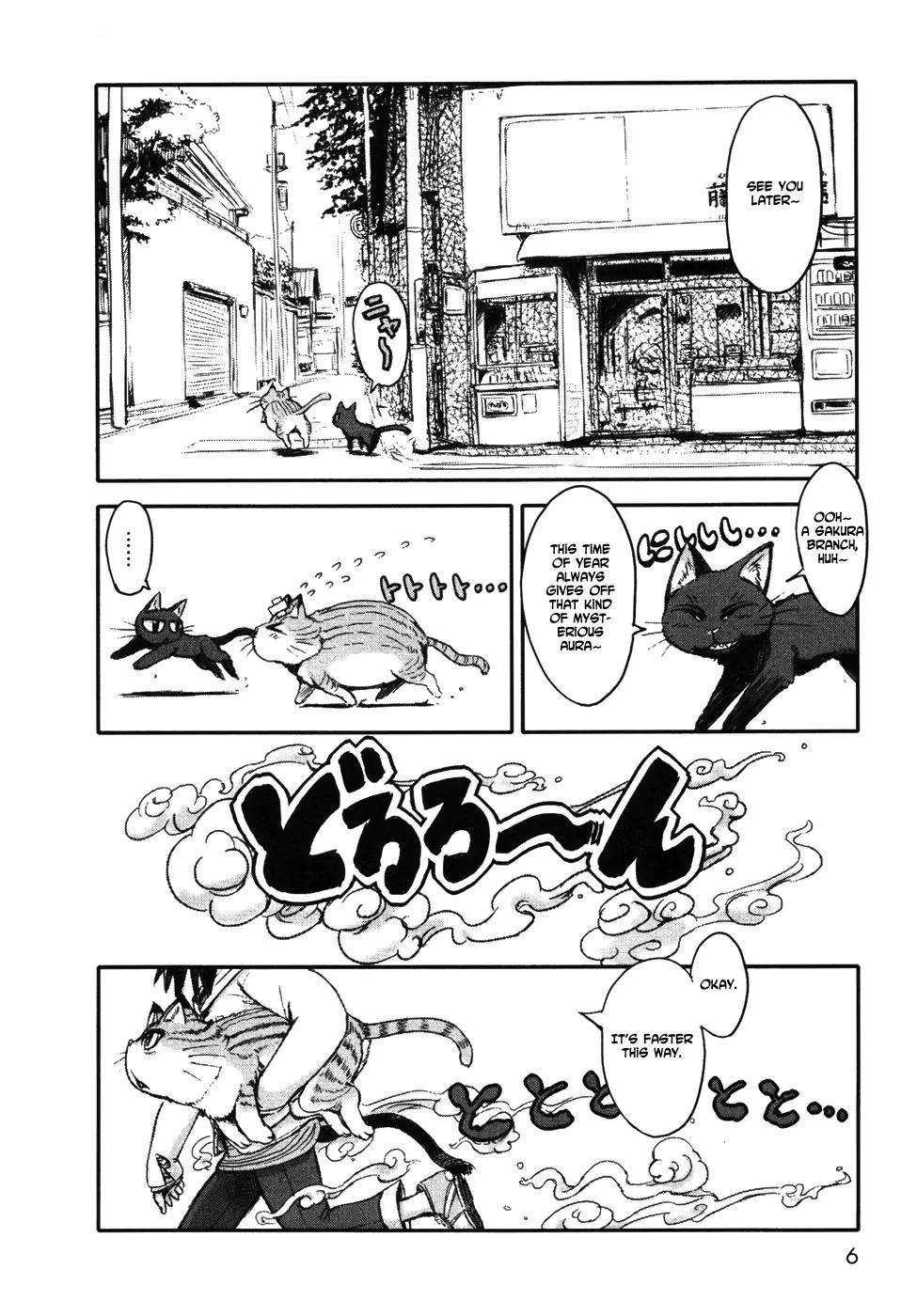Neko Musume Michikusa Nikki Chapter 1 page 9 - Chapter 1 : Idling under the mysterious sakura tree