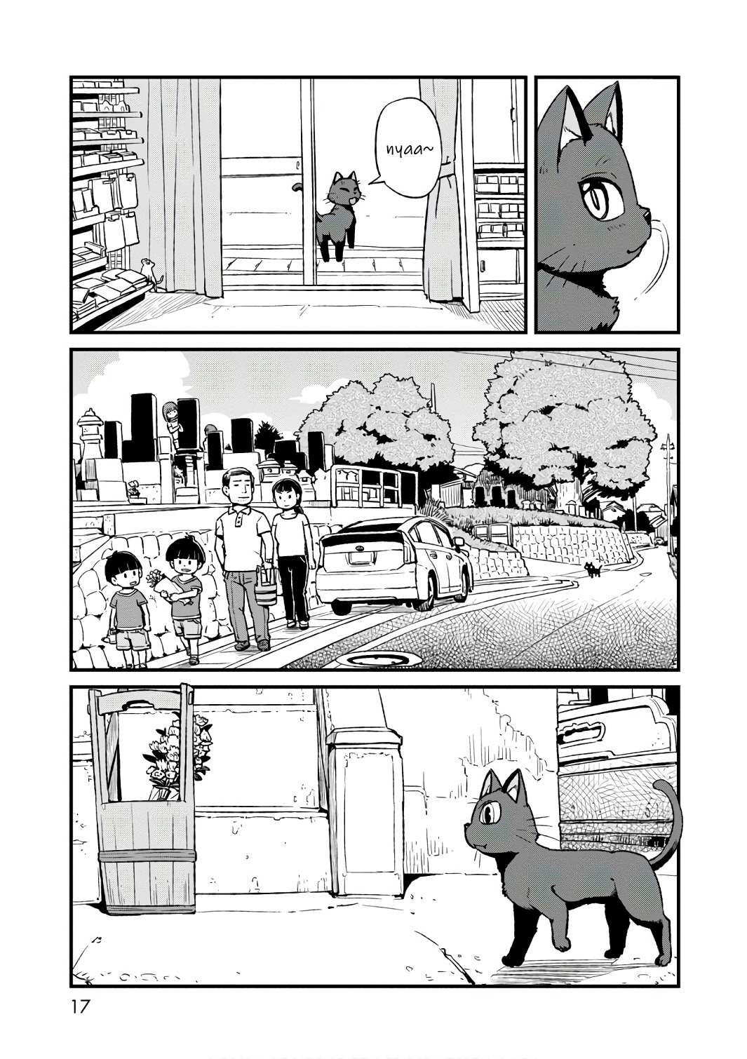 Neko Musume Michikusa Nikki Chapter 100 page 18 - Chapter 100: Passing the Time Patrolling the Night of Obon