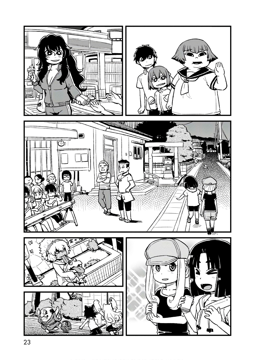 Neko Musume Michikusa Nikki Chapter 100 page 24 - Chapter 100: Passing the Time Patrolling the Night of Obon