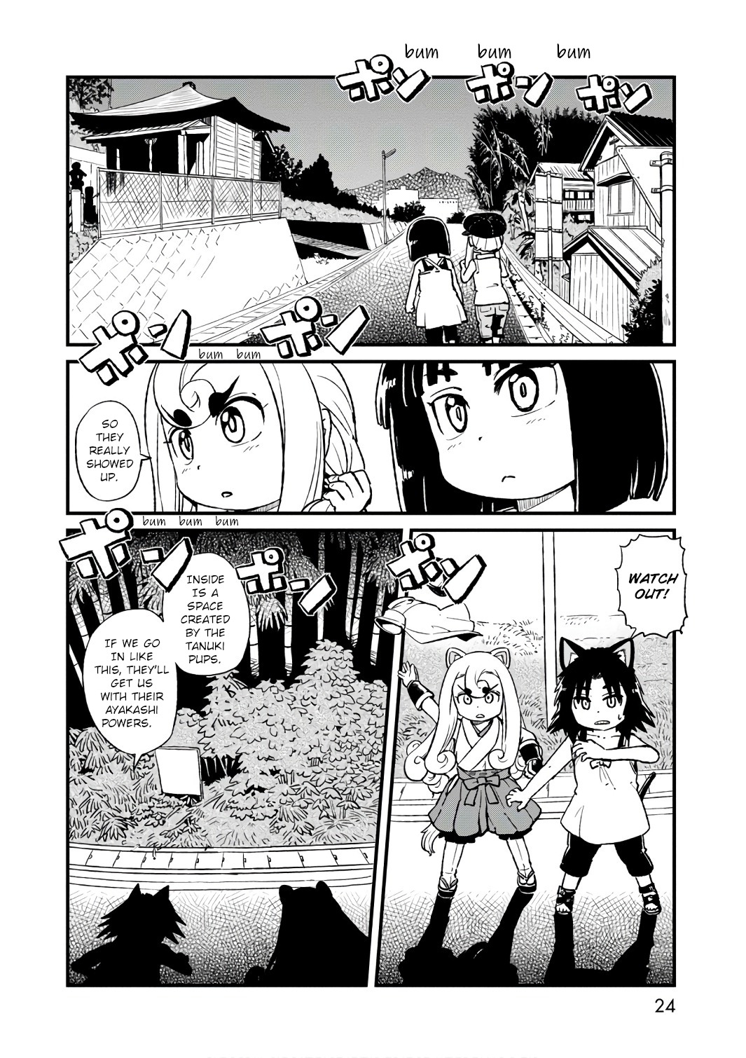 Neko Musume Michikusa Nikki Chapter 100 page 25 - Chapter 100: Passing the Time Patrolling the Night of Obon
