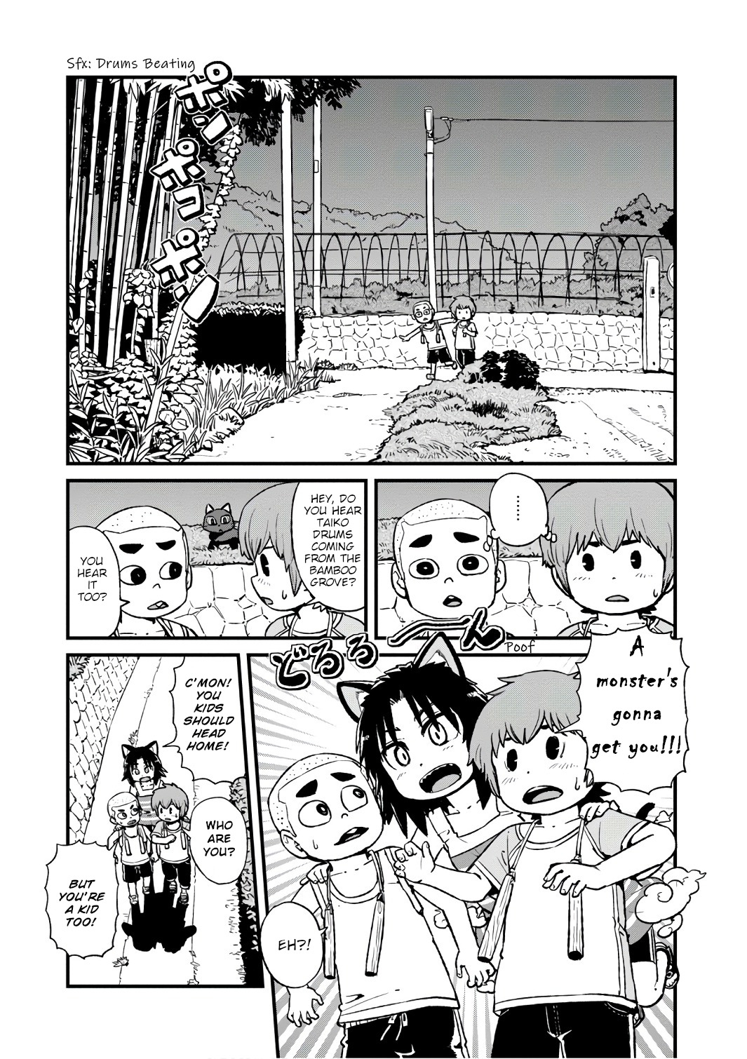 Neko Musume Michikusa Nikki Chapter 100 page 7 - Chapter 100: Passing the Time Patrolling the Night of Obon
