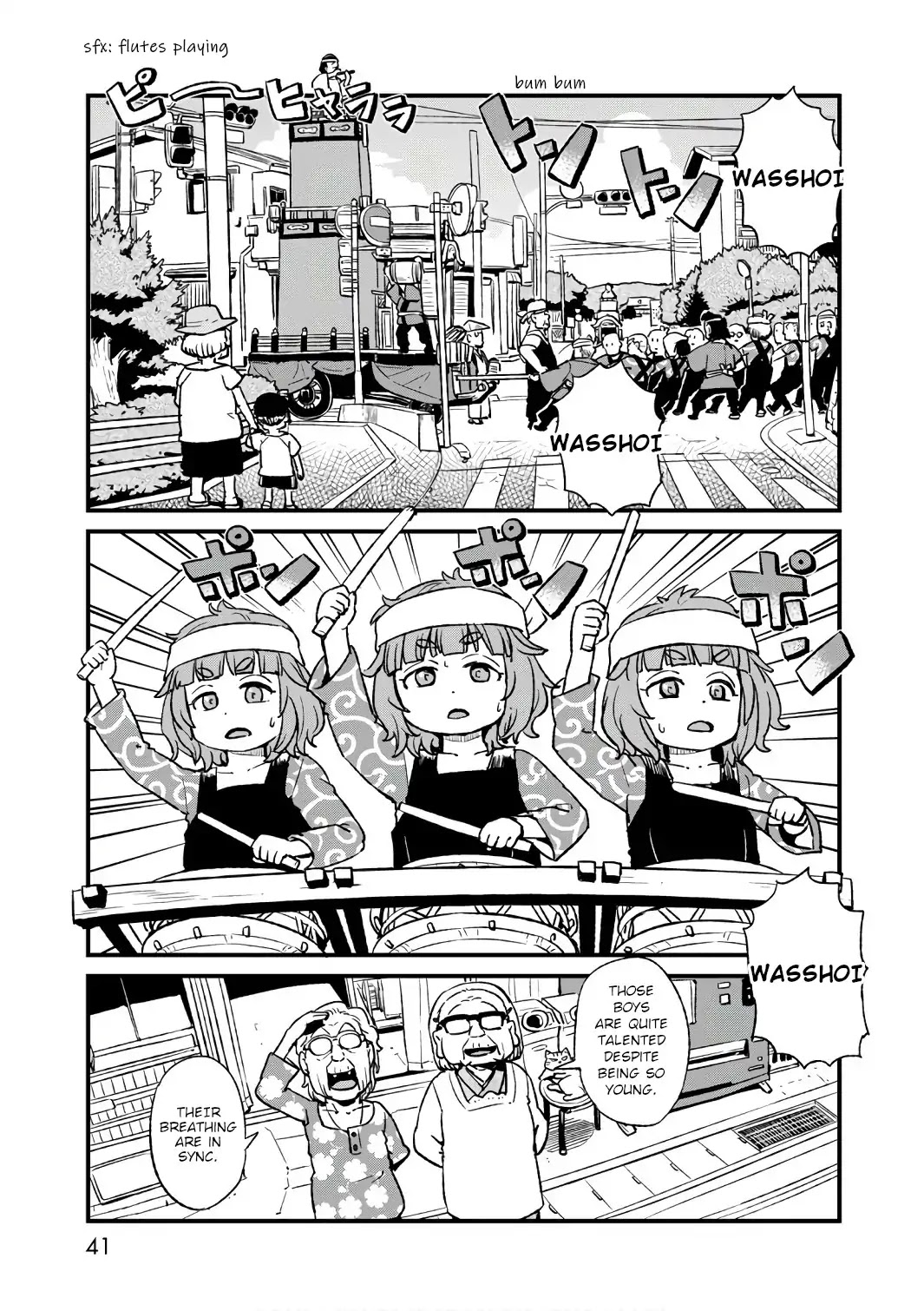 Neko Musume Michikusa Nikki Chapter 101 page 11 - Chapter 101: Passing the Time on Kantou's Abaredashi