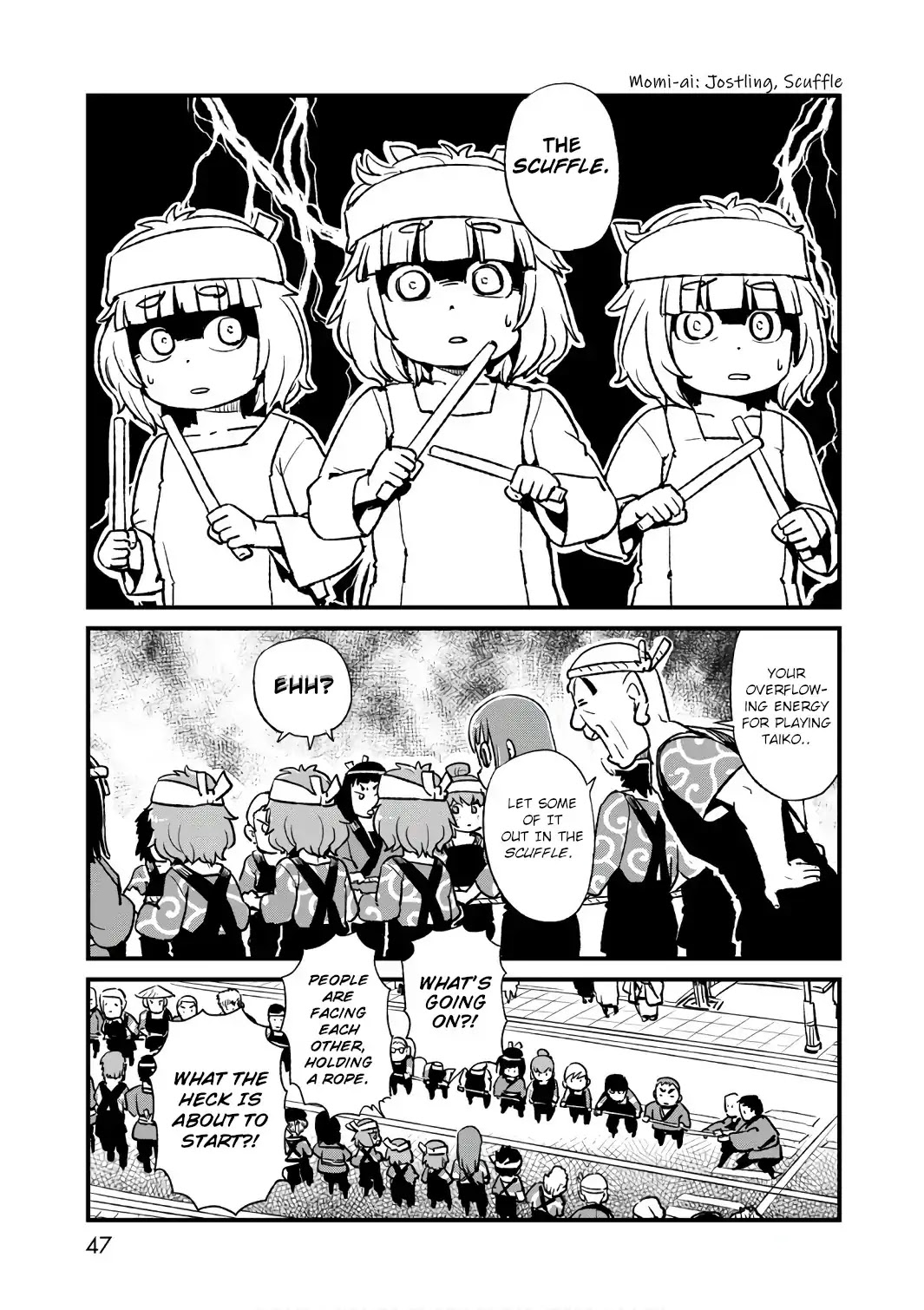 Neko Musume Michikusa Nikki Chapter 101 page 17 - Chapter 101: Passing the Time on Kantou's Abaredashi