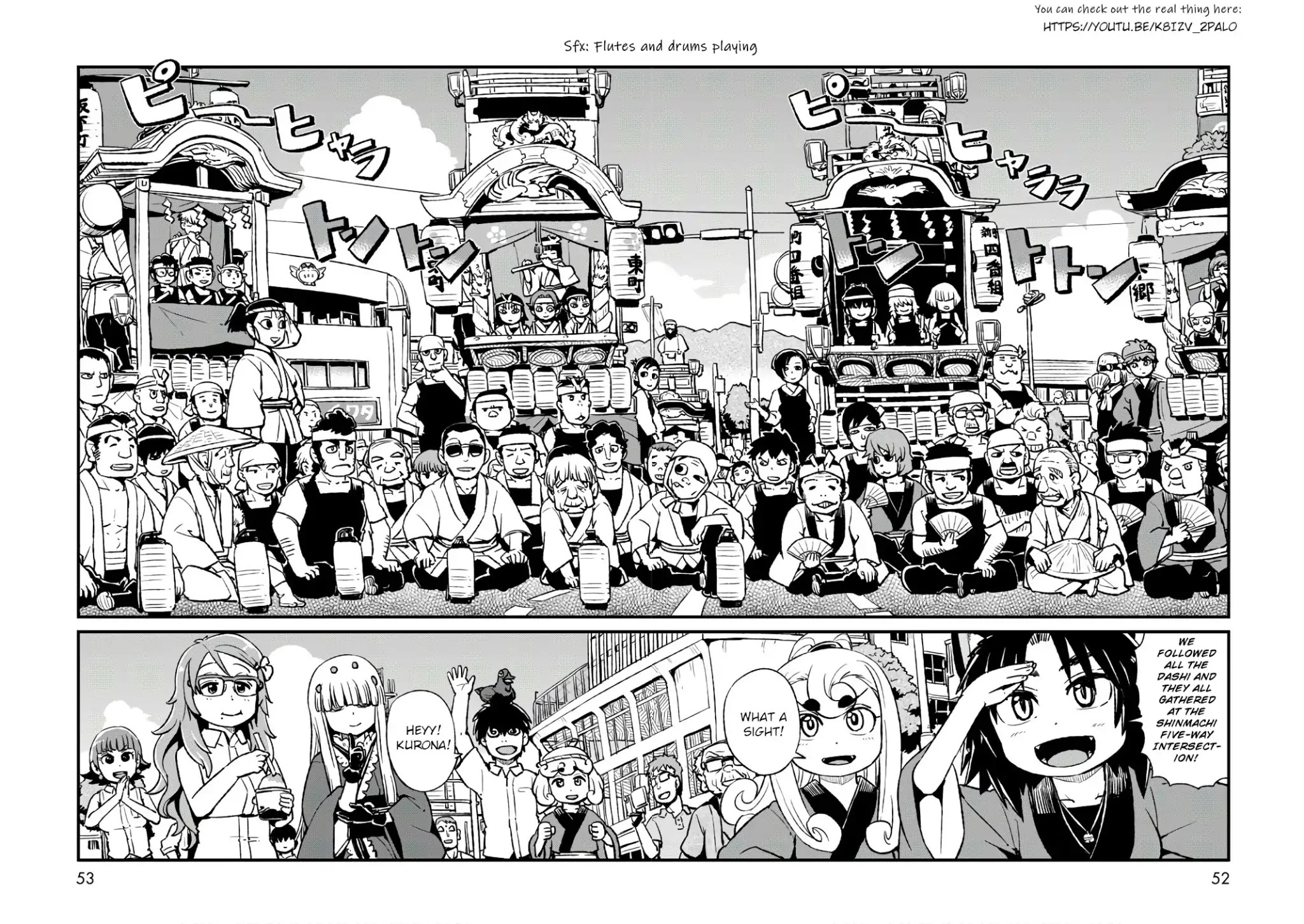 Neko Musume Michikusa Nikki Chapter 101 page 22 - Chapter 101: Passing the Time on Kantou's Abaredashi