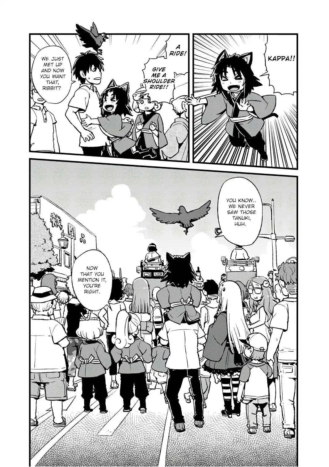 Neko Musume Michikusa Nikki Chapter 101 page 23 - Chapter 101: Passing the Time on Kantou's Abaredashi