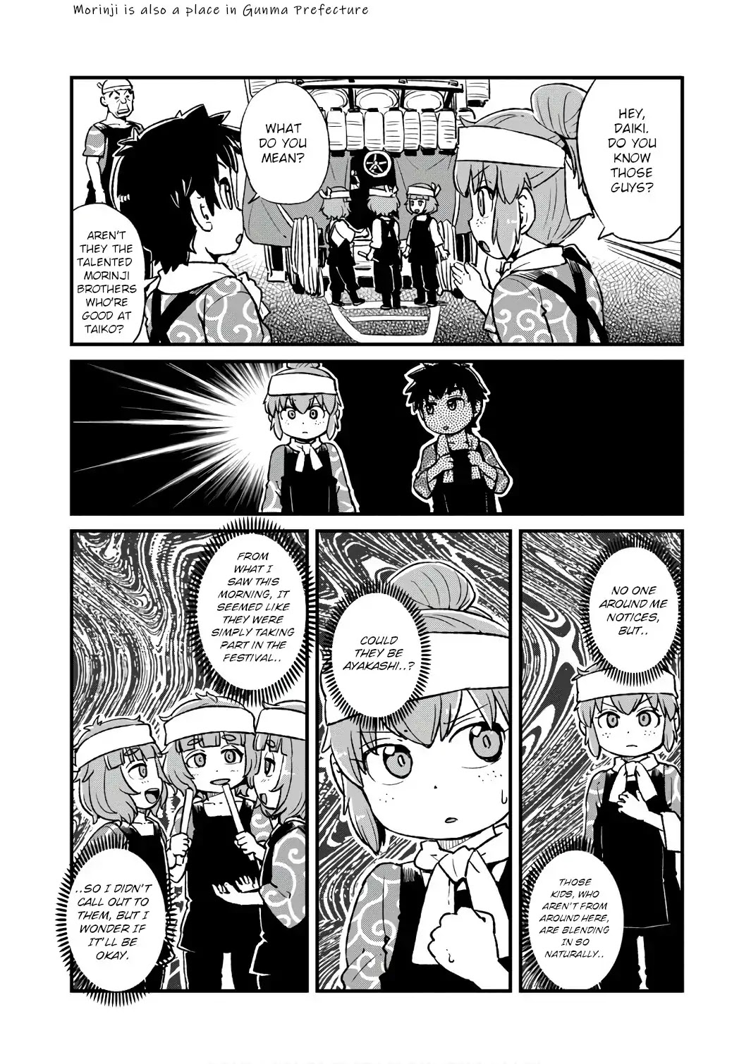 Neko Musume Michikusa Nikki Chapter 101 page 9 - Chapter 101: Passing the Time on Kantou's Abaredashi