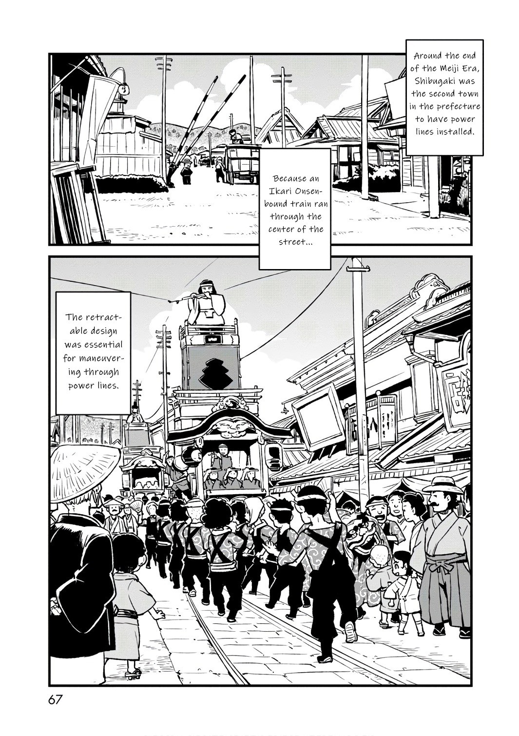 Neko Musume Michikusa Nikki Chapter 102 page 11 - Chapter 102: Passing the Time Strolling Around the Dashi Festival with Crow and Mouse
