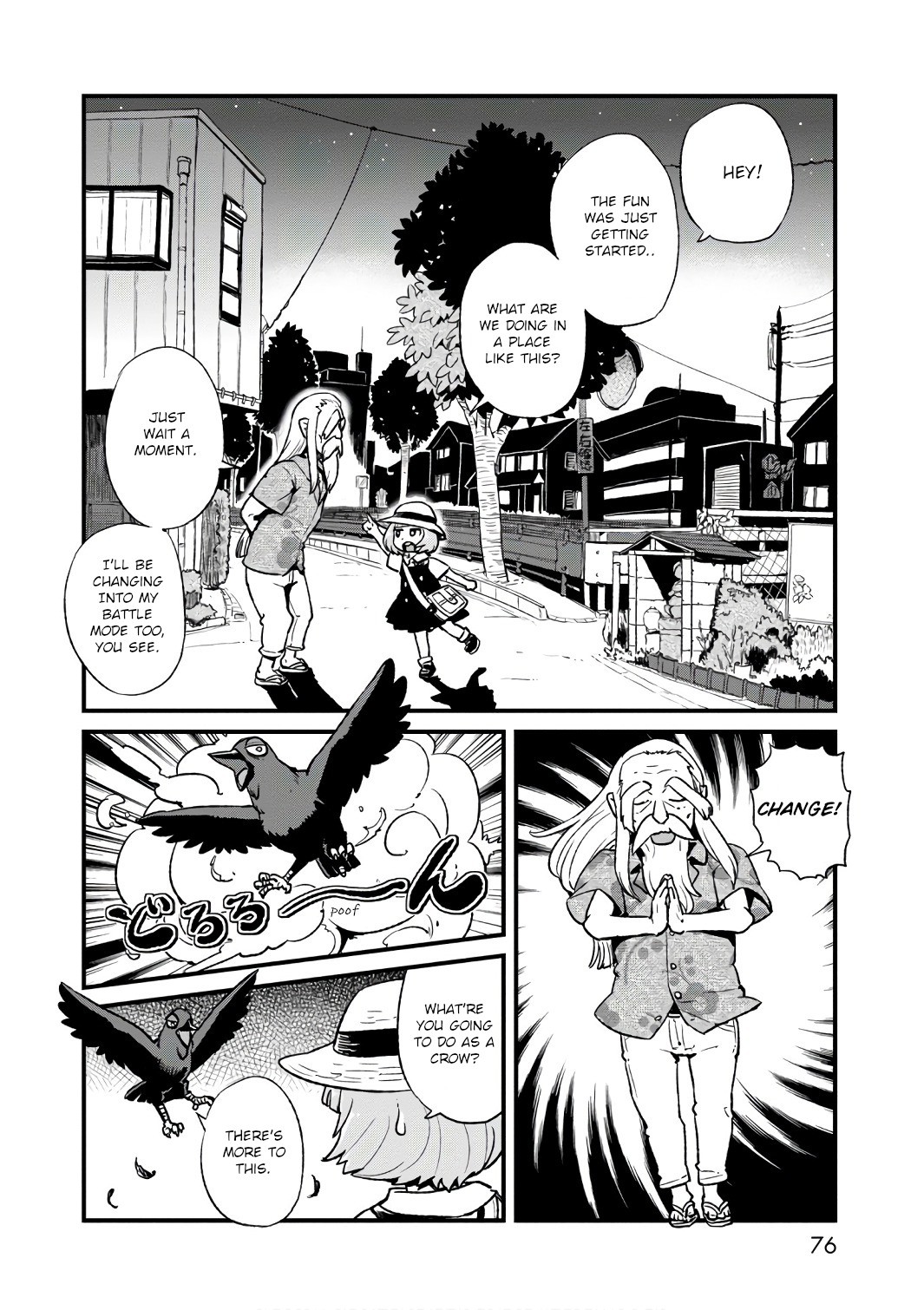 Neko Musume Michikusa Nikki Chapter 102 page 20 - Chapter 102: Passing the Time Strolling Around the Dashi Festival with Crow and Mouse
