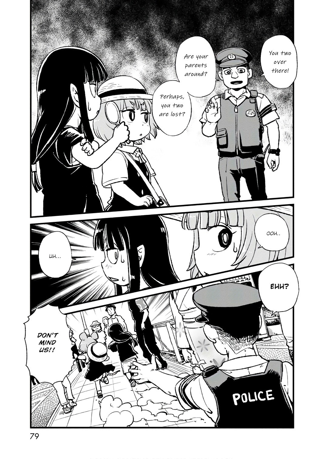 Neko Musume Michikusa Nikki Chapter 102 page 23 - Chapter 102: Passing the Time Strolling Around the Dashi Festival with Crow and Mouse