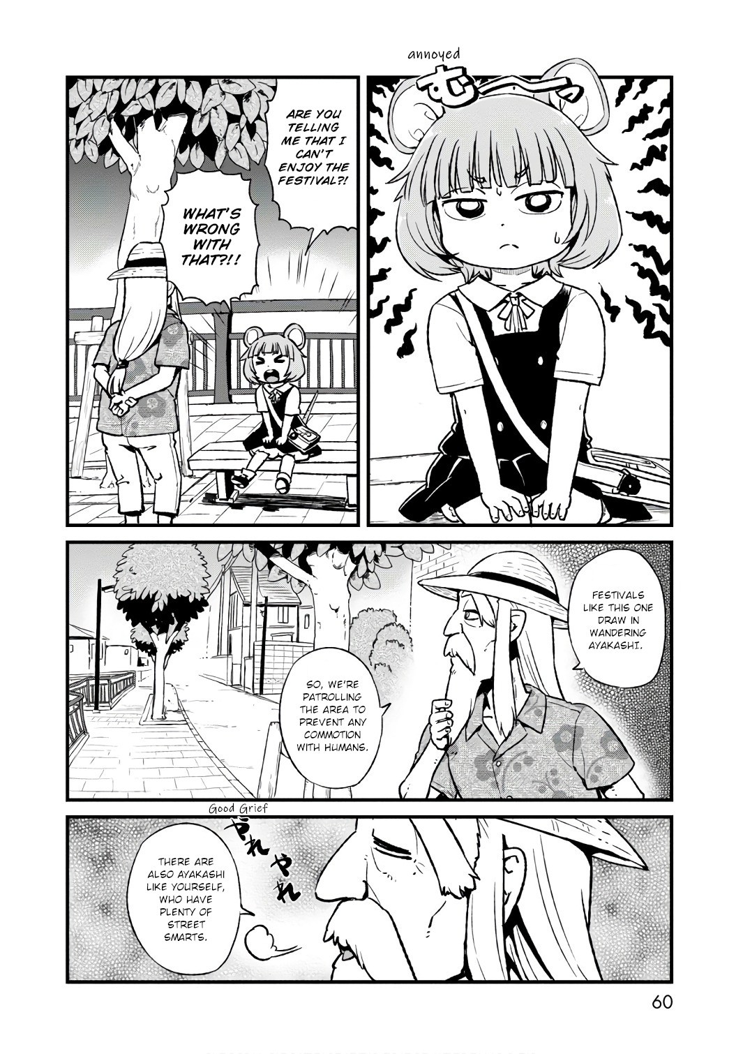 Neko Musume Michikusa Nikki Chapter 102 page 4 - Chapter 102: Passing the Time Strolling Around the Dashi Festival with Crow and Mouse
