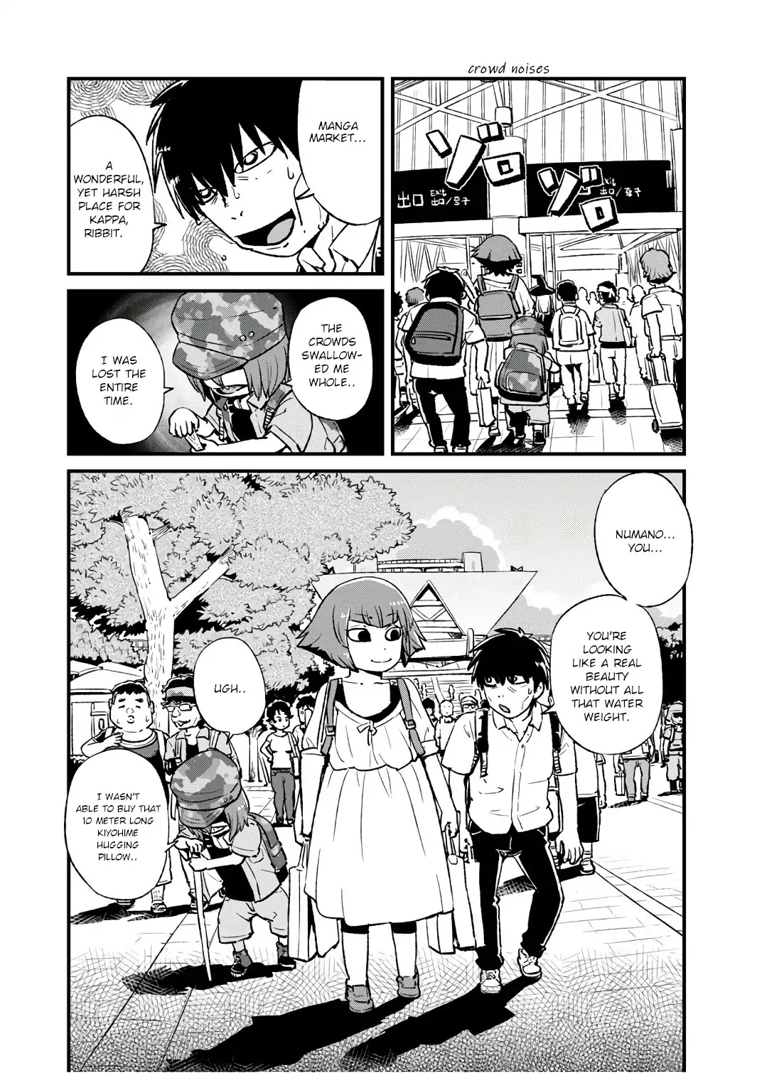 Neko Musume Michikusa Nikki Chapter 103 page 12 - Chapter 103: Passing the Time at an Otaku Festival
