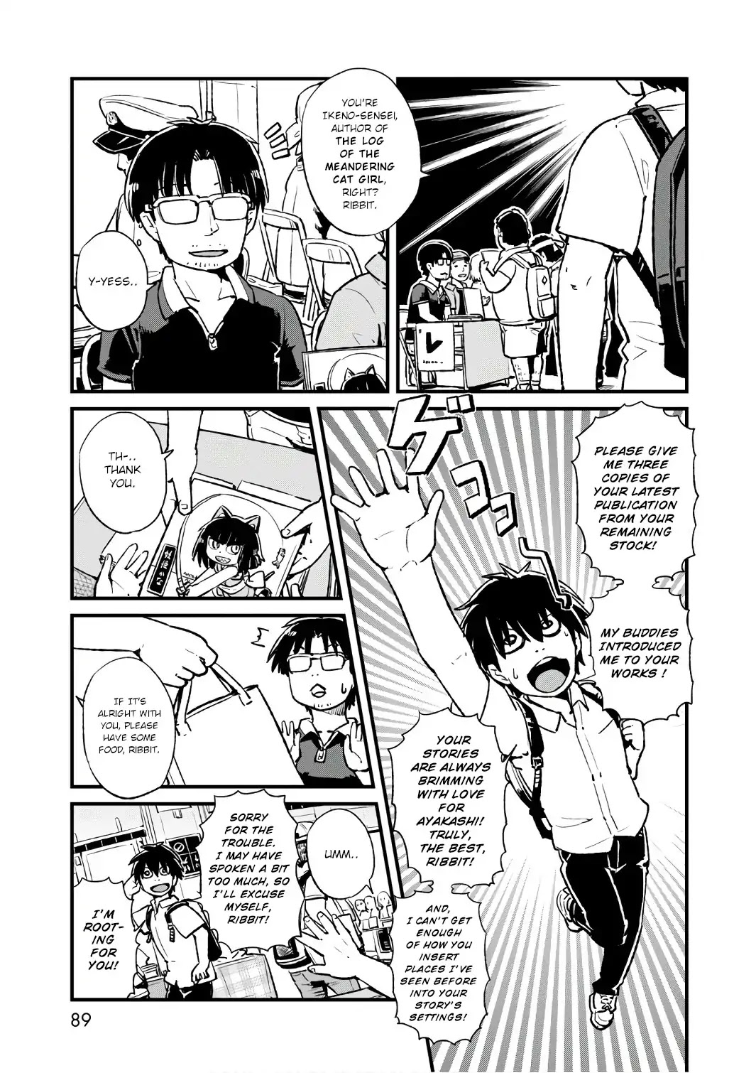 Neko Musume Michikusa Nikki Chapter 103 page 7 - Chapter 103: Passing the Time at an Otaku Festival