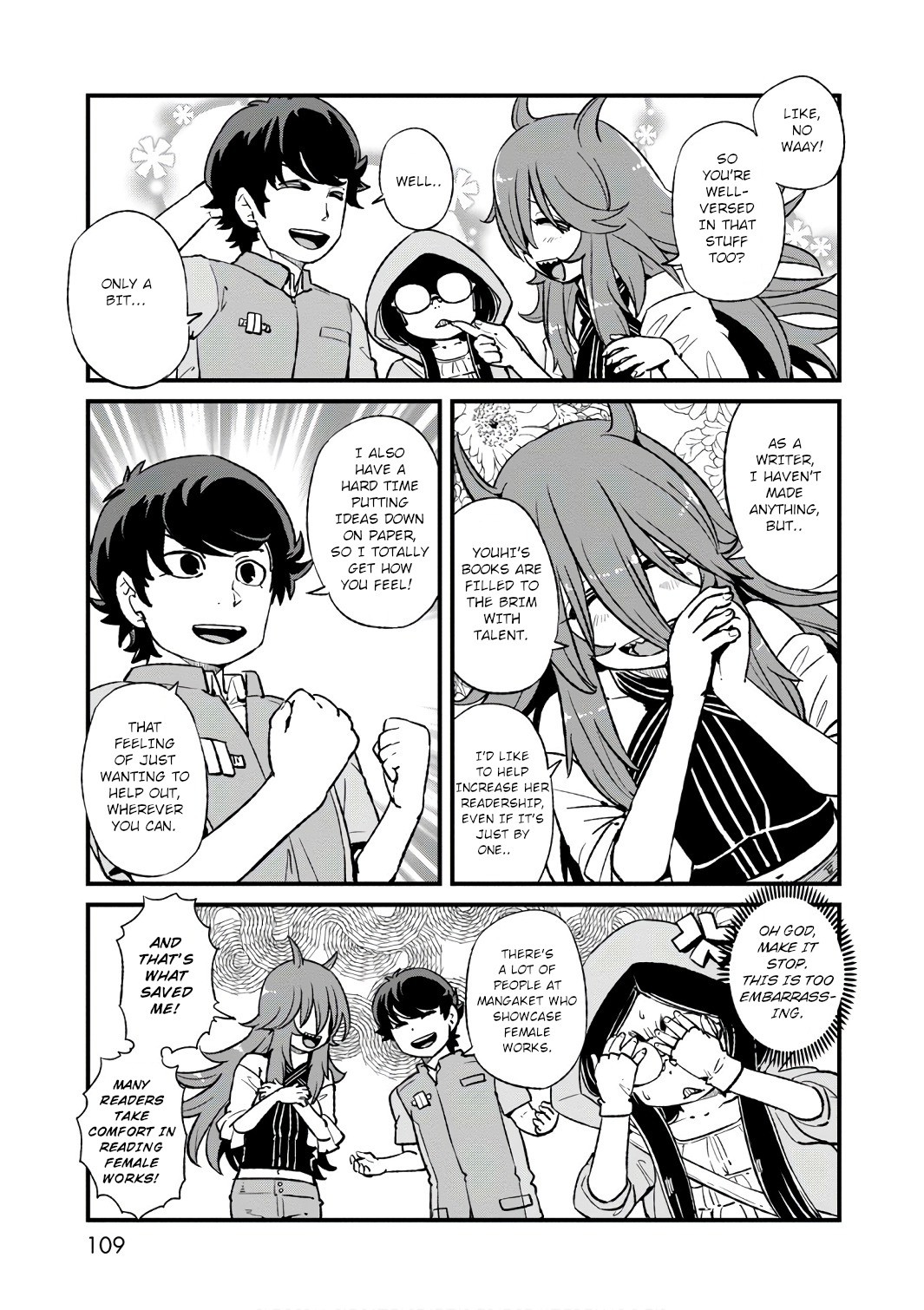 Neko Musume Michikusa Nikki Chapter 104 page 13 - Chapter 104: Passing the Time Making Photocopies at the Convenience Store
