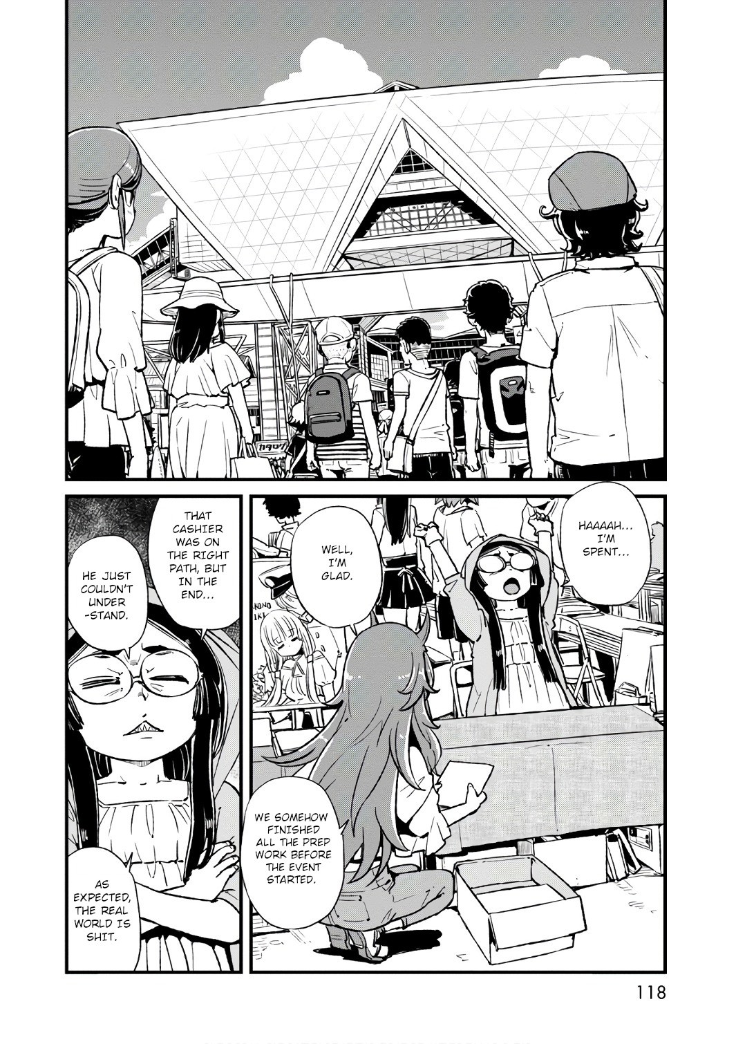 Neko Musume Michikusa Nikki Chapter 104 page 22 - Chapter 104: Passing the Time Making Photocopies at the Convenience Store