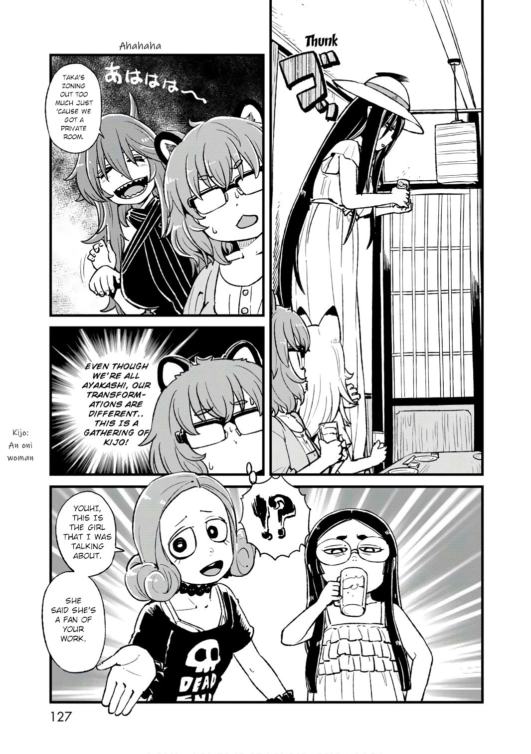 Neko Musume Michikusa Nikki Chapter 105 page 5 - Chapter 105: Passing the Time Celebrating with the Kijo Girls
