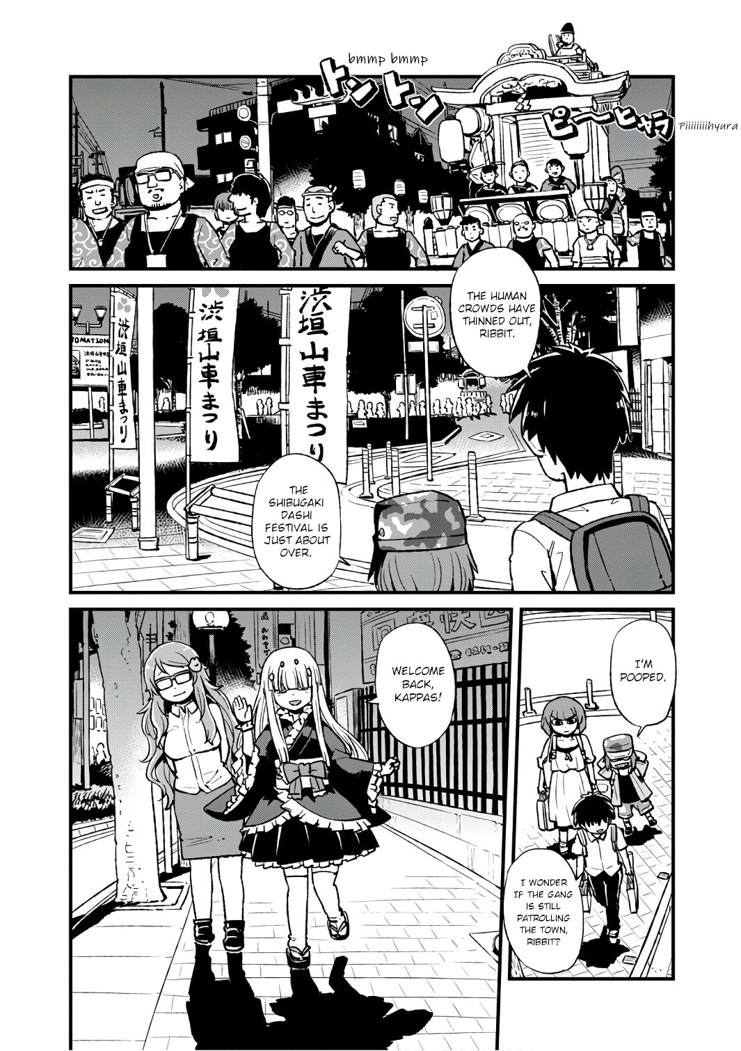 Neko Musume Michikusa Nikki Chapter 105 page 9 - Chapter 105: Passing the Time Celebrating with the Kijo Girls