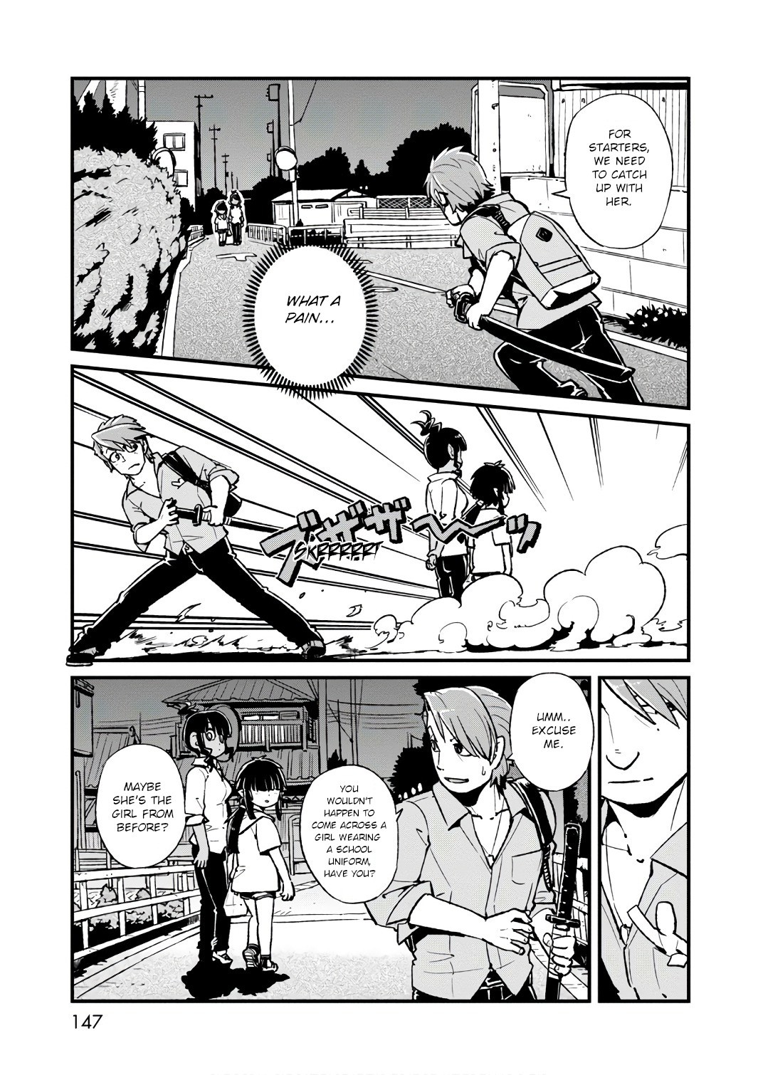 Neko Musume Michikusa Nikki Chapter 106 page 13 - Chapter 106: Passing the Time on the Streets at Night After the Festival
