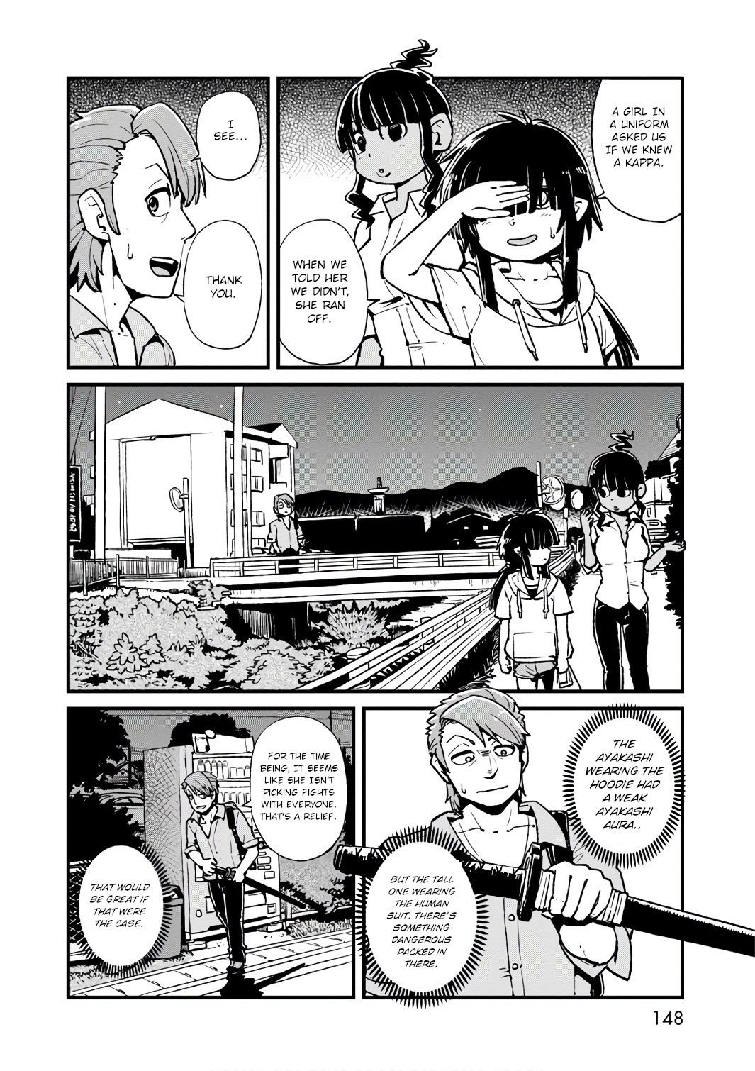 Neko Musume Michikusa Nikki Chapter 106 page 14 - Chapter 106: Passing the Time on the Streets at Night After the Festival