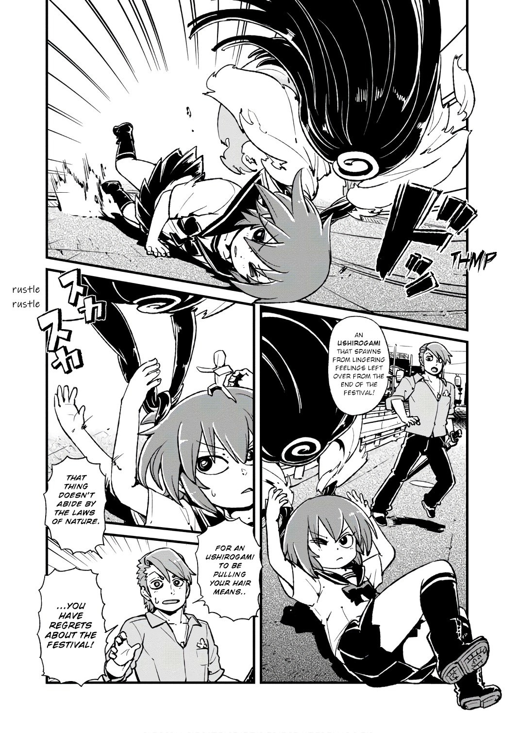 Neko Musume Michikusa Nikki Chapter 106 page 18 - Chapter 106: Passing the Time on the Streets at Night After the Festival
